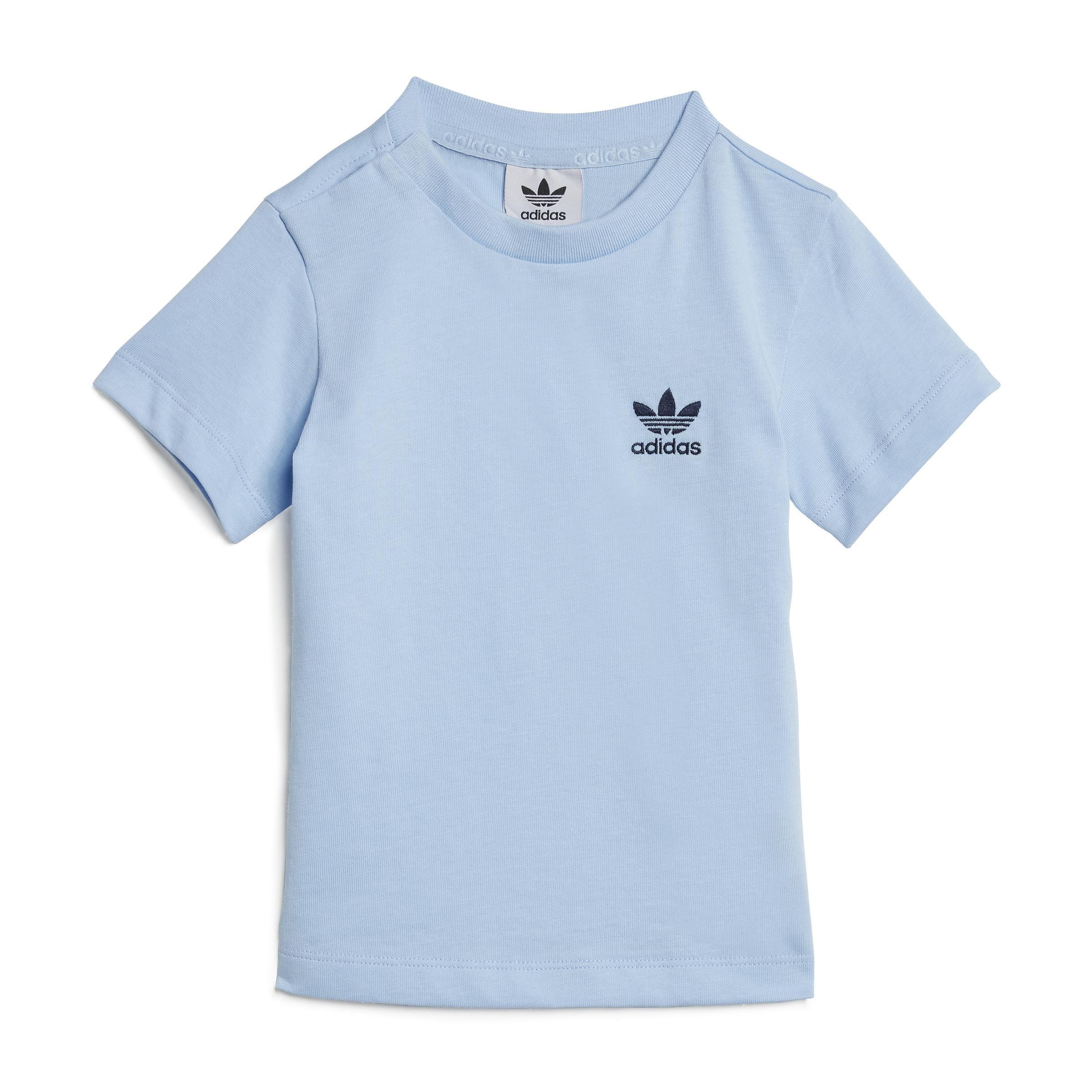 Unisex Kids Shorts Tee Set, Blue, , large image number 7
