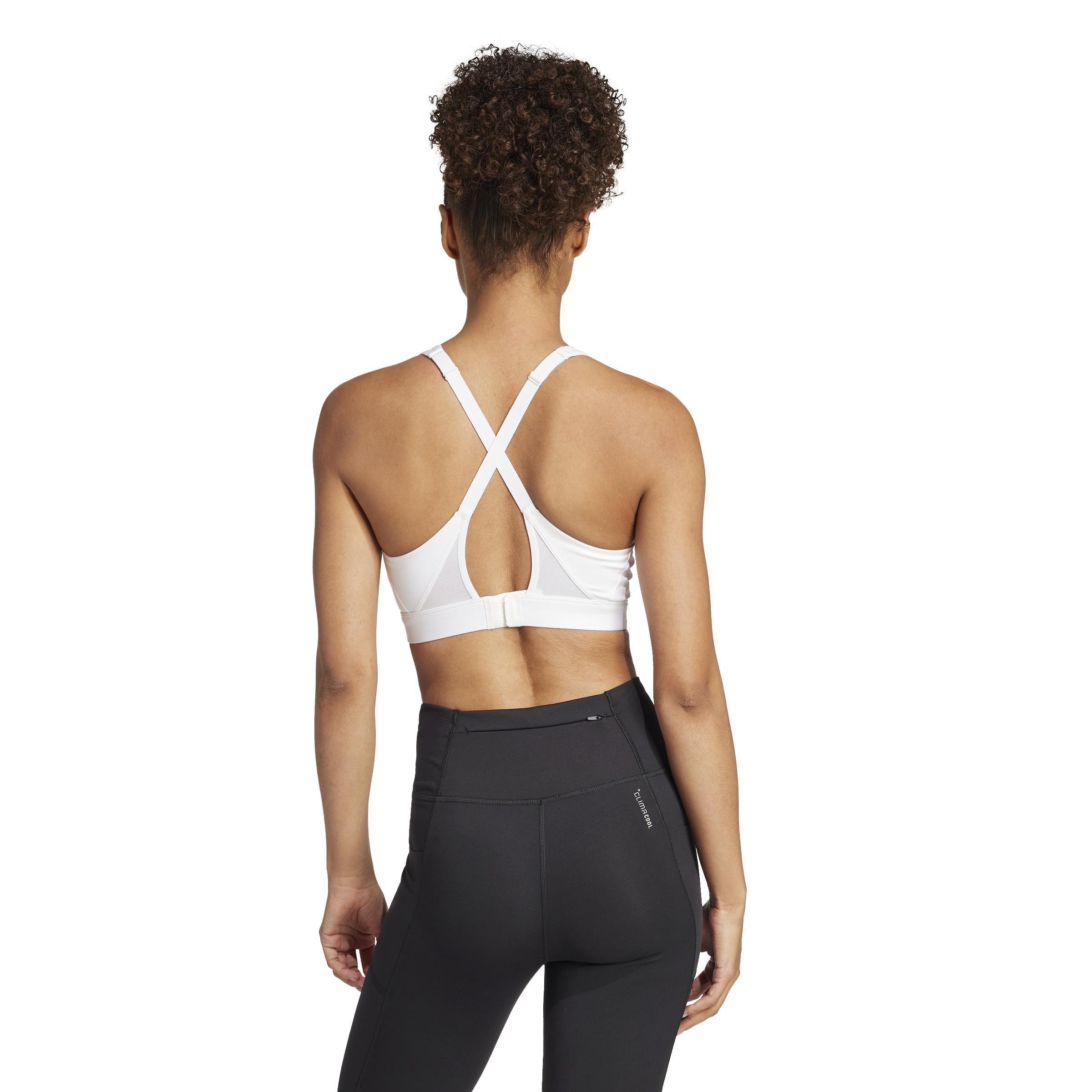 Ultimateadidas Run High-Support Bra, White, , large image number 1