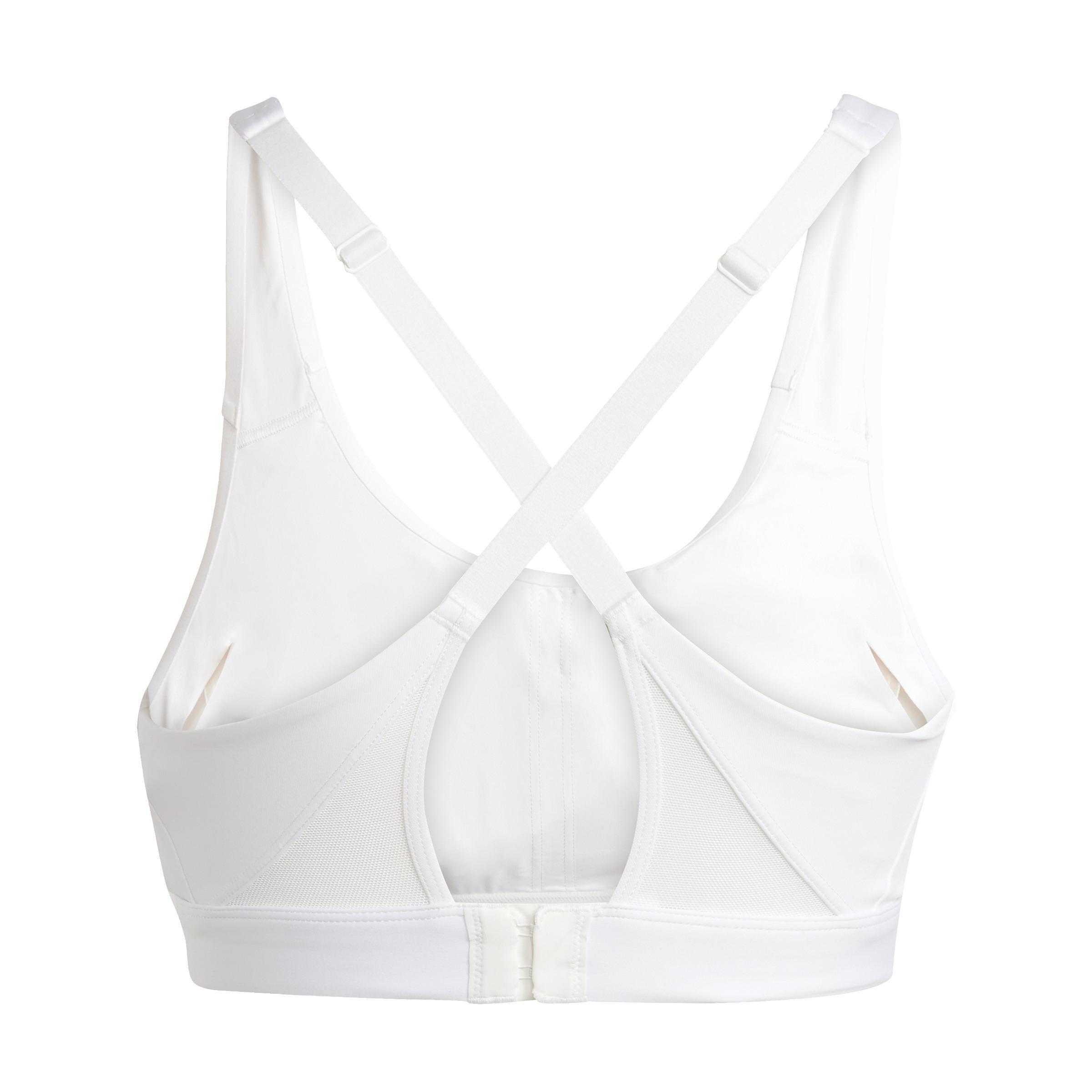 Ultimateadidas Run High-Support Bra, White, A701_ONE, large image number 2