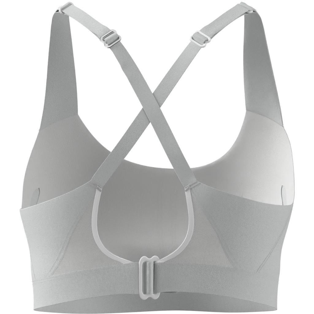 Ultimateadidas Run High-Support Bra, White, A701_ONE, large image number 7