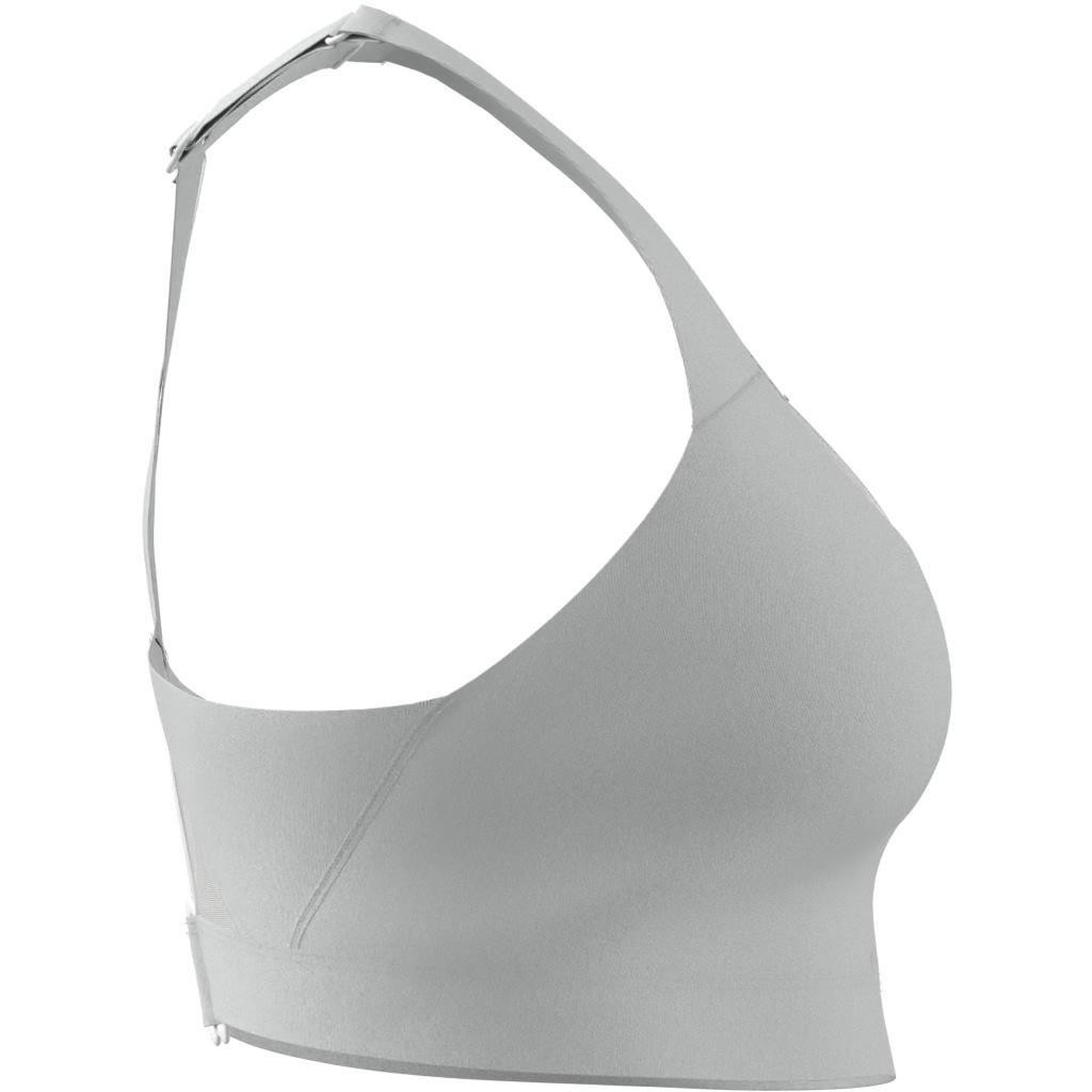 Ultimateadidas Run High-Support Bra, White, A701_ONE, large image number 12