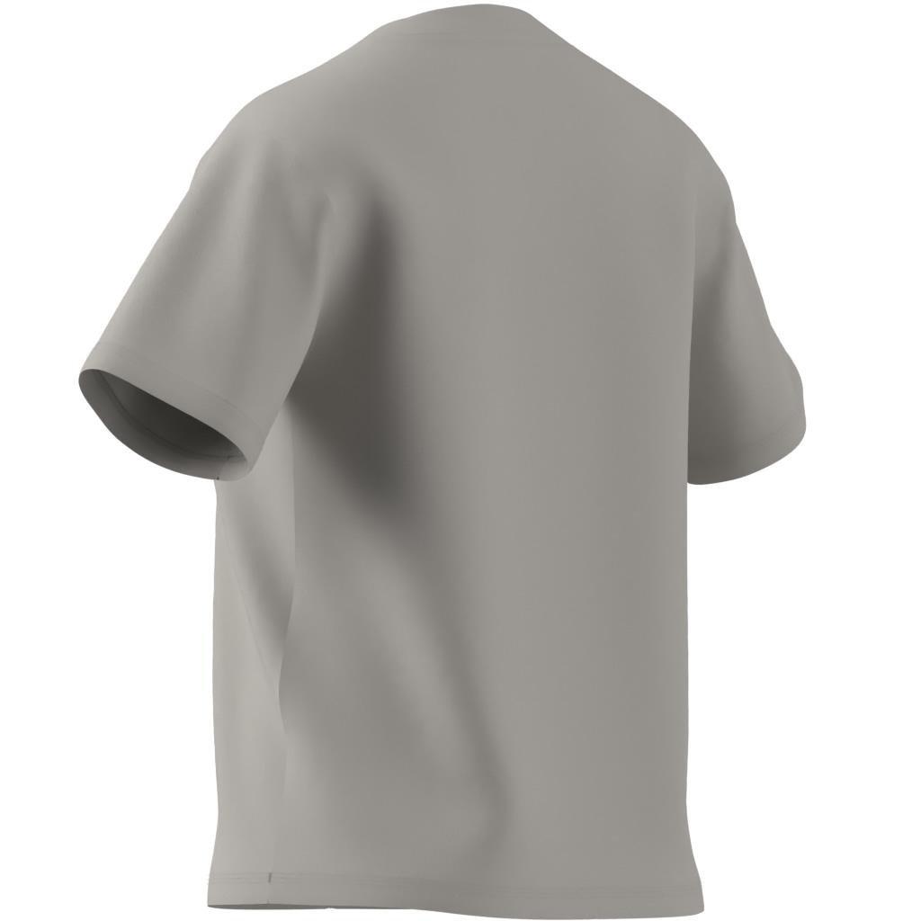 Essentials Small Logo Cotton T-Shirt, Grey, , large image number 7