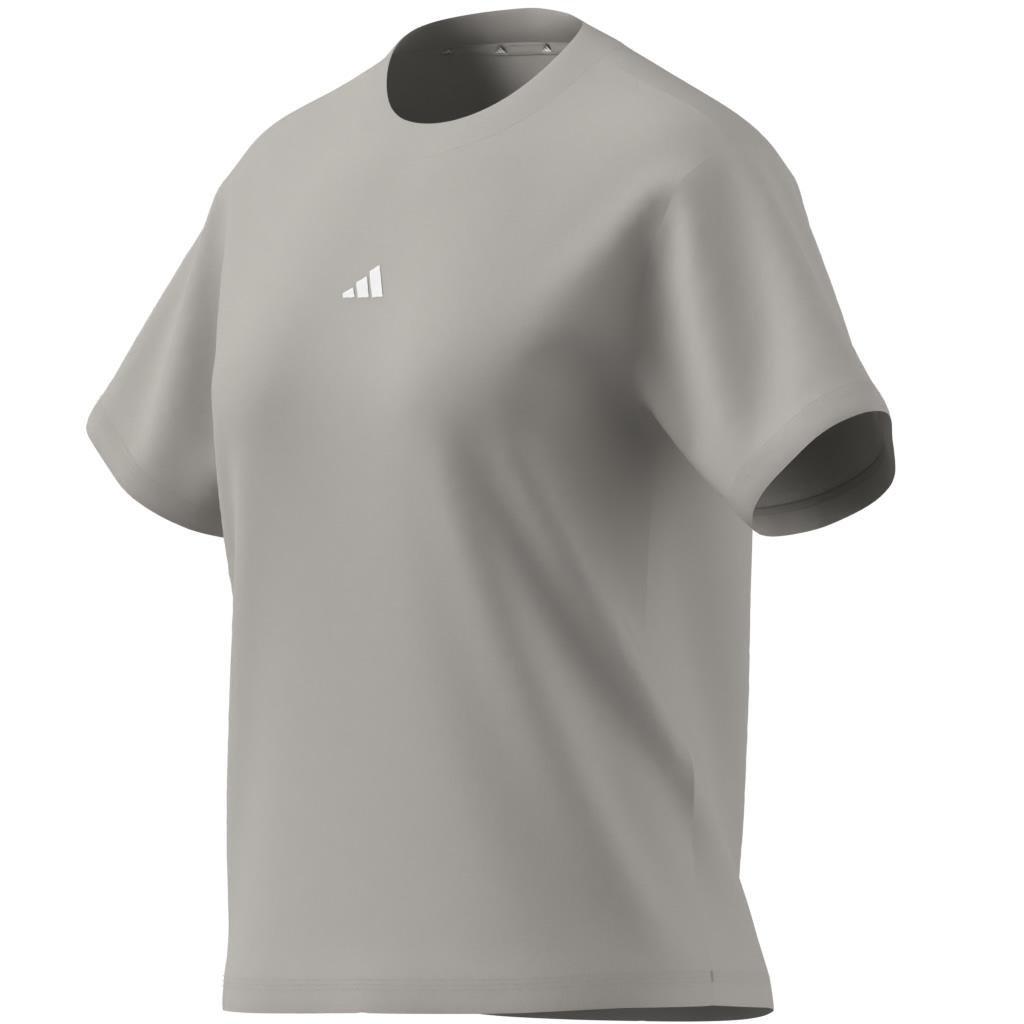 Essentials Small Logo Cotton T-Shirt, Grey, , large image number 10