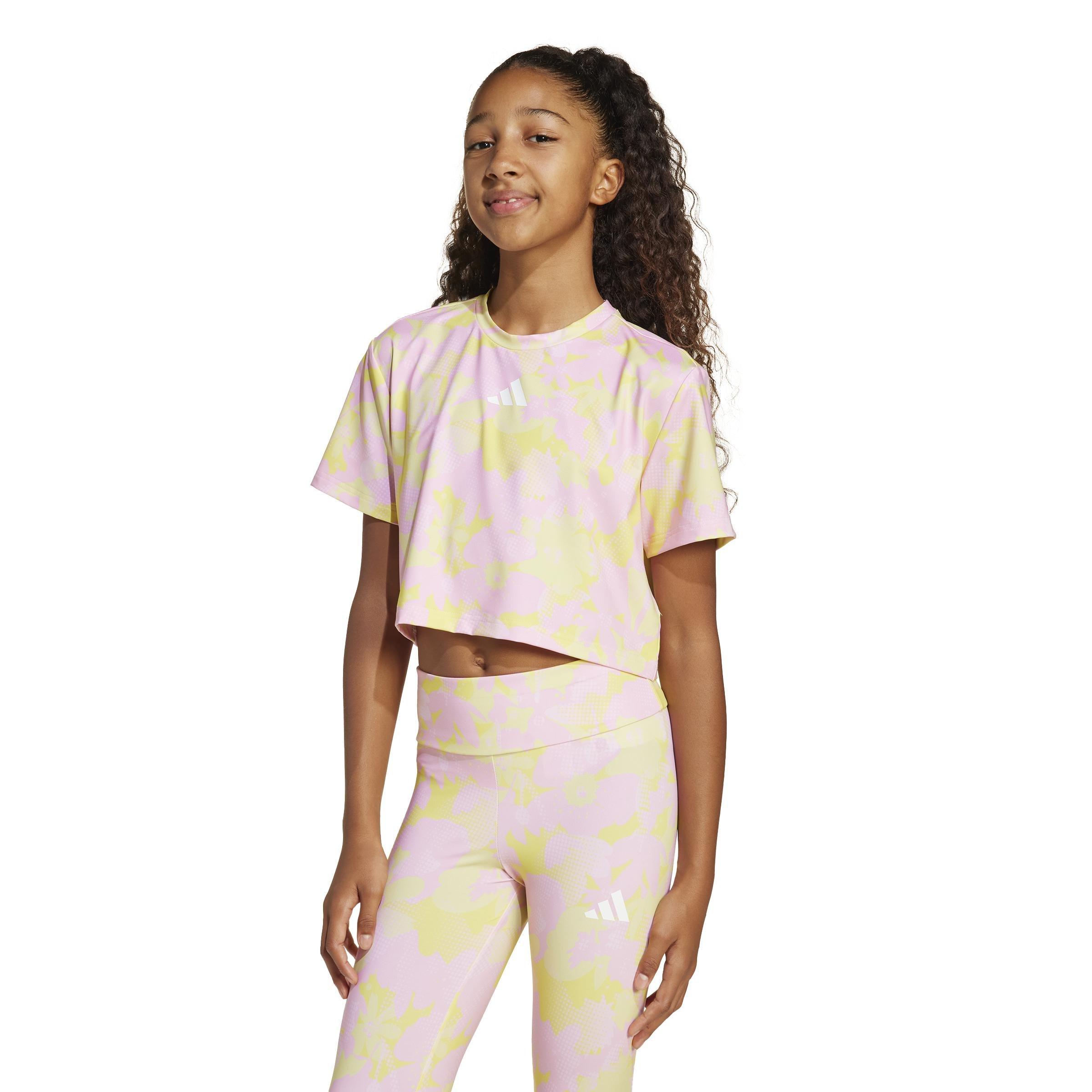 Kids Train Essentials Flower T-Shirt Kids, A701_ONE, large image number 7