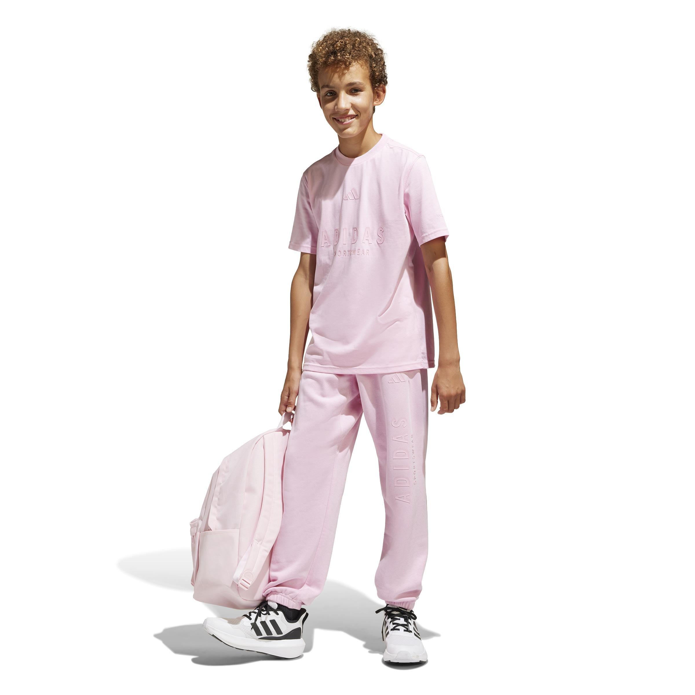 Unisex Kids J All Season GFX Pants, Pink, , large image number 6