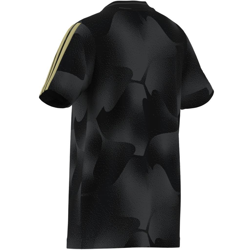 Unisex Kids House of Tiro Colors of Football T-Shirt, Black, A701_ONE, large image number 5