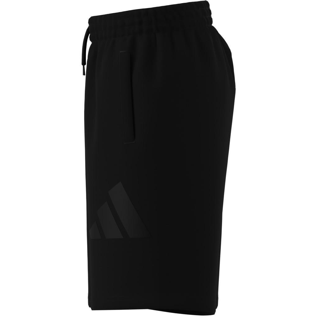 Unisex Kids Future Icons Logo Above-Knee Shorts, Black, , large image number 7
