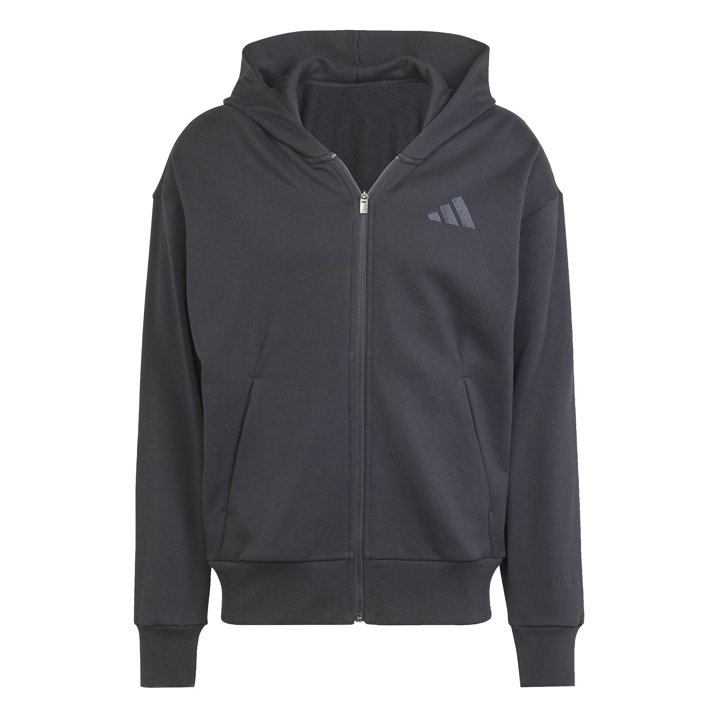 ALL SZN French Terry Full-Zip Hoodie, Black, , large image number 0