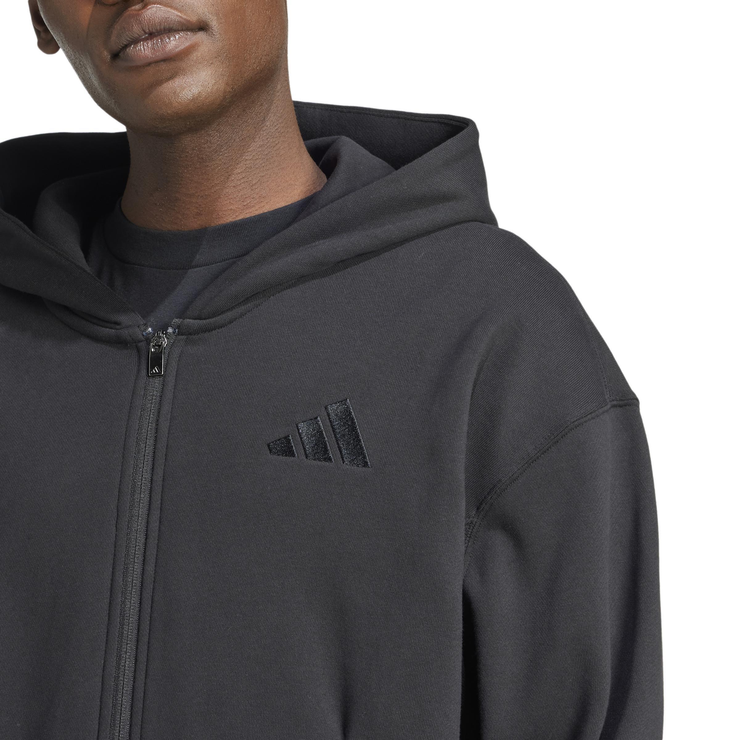 ALL SZN French Terry Full-Zip Hoodie, Black, A701_ONE, large image number 2