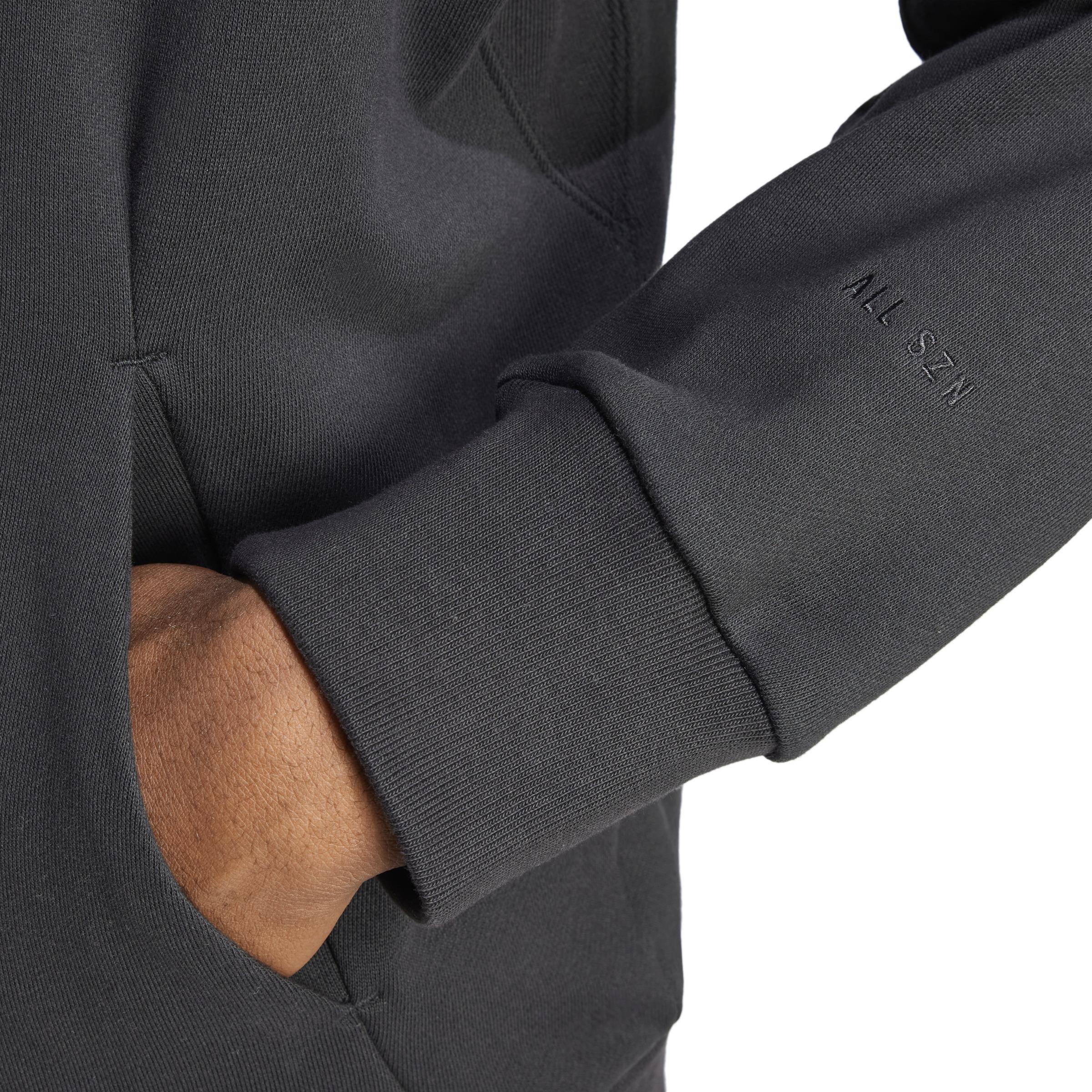 ALL SZN French Terry Full-Zip Hoodie, Black, , large image number 3
