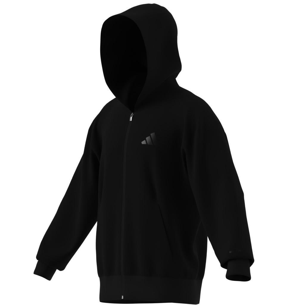 ALL SZN French Terry Full-Zip Hoodie, Black, A701_ONE, large image number 9