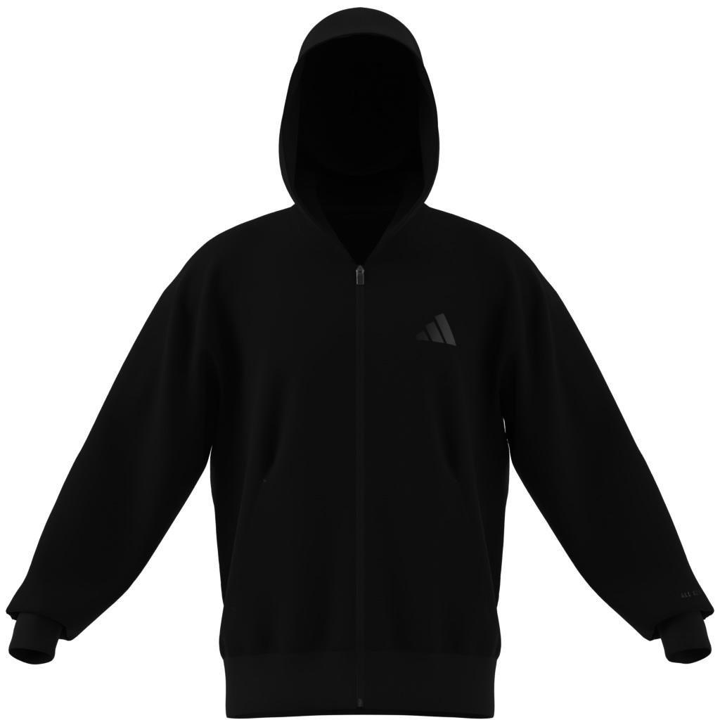 ALL SZN French Terry Full-Zip Hoodie, Black, , large image number 11