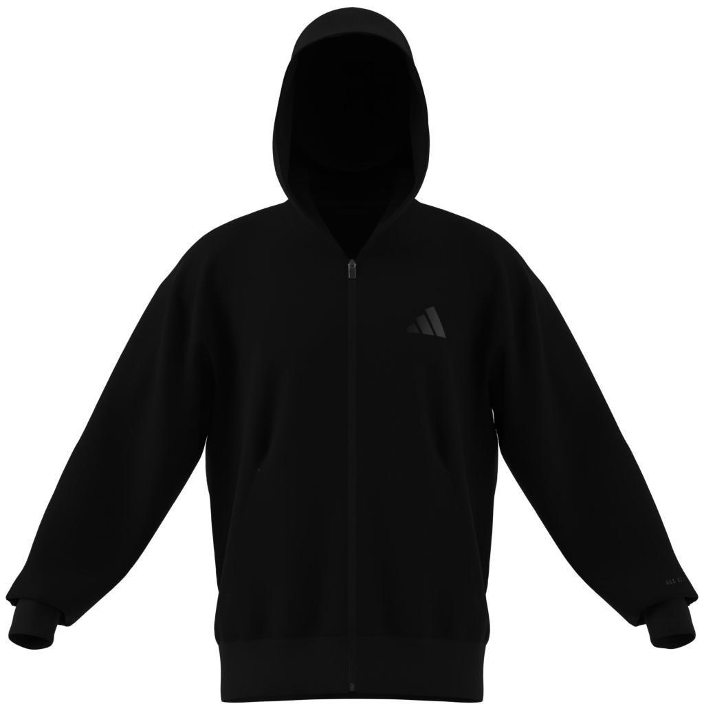 ALL SZN French Terry Full-Zip Hoodie, Black, A701_ONE, large image number 11