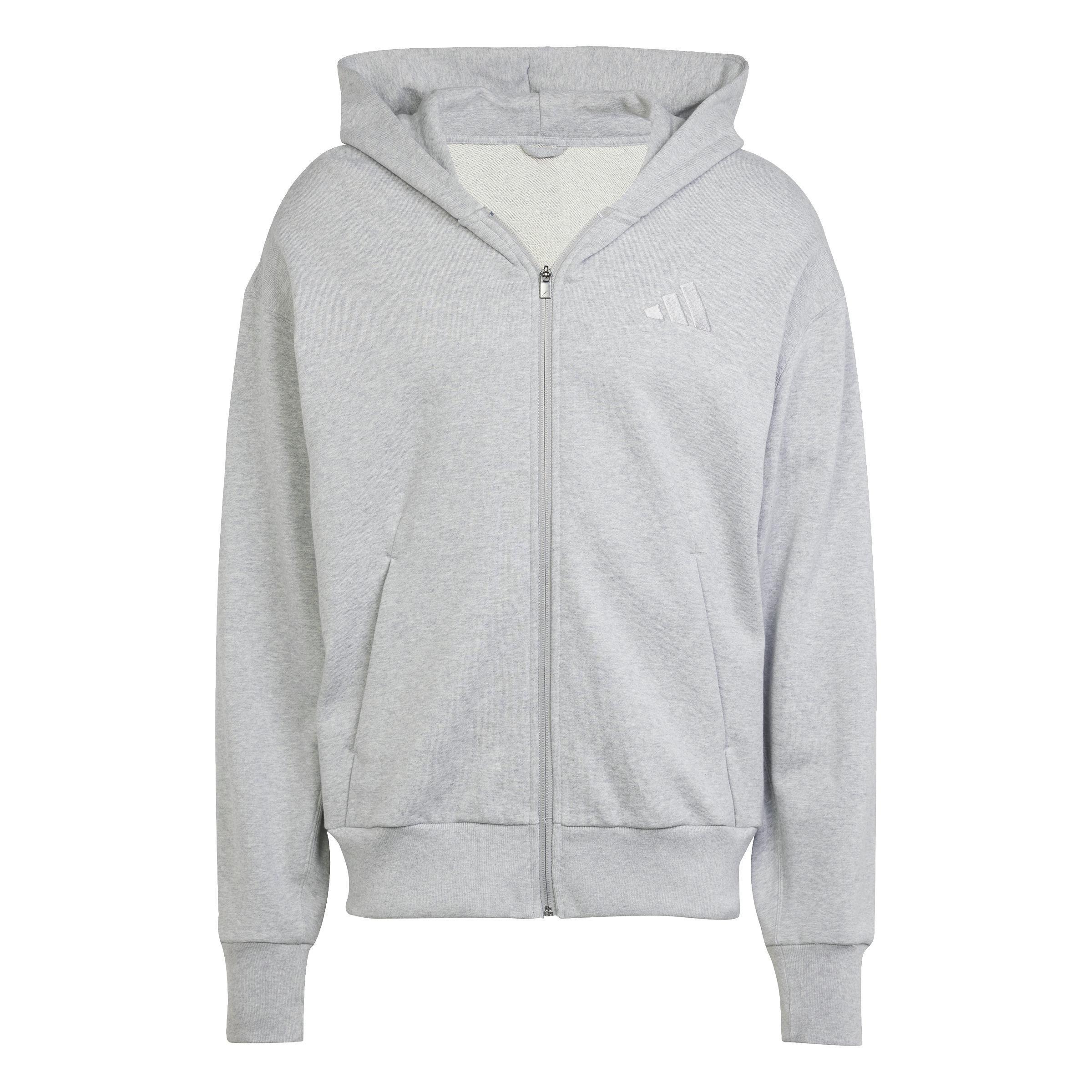 ALL SZN French Terry Full-Zip Hoodie, Grey, , large image number 0
