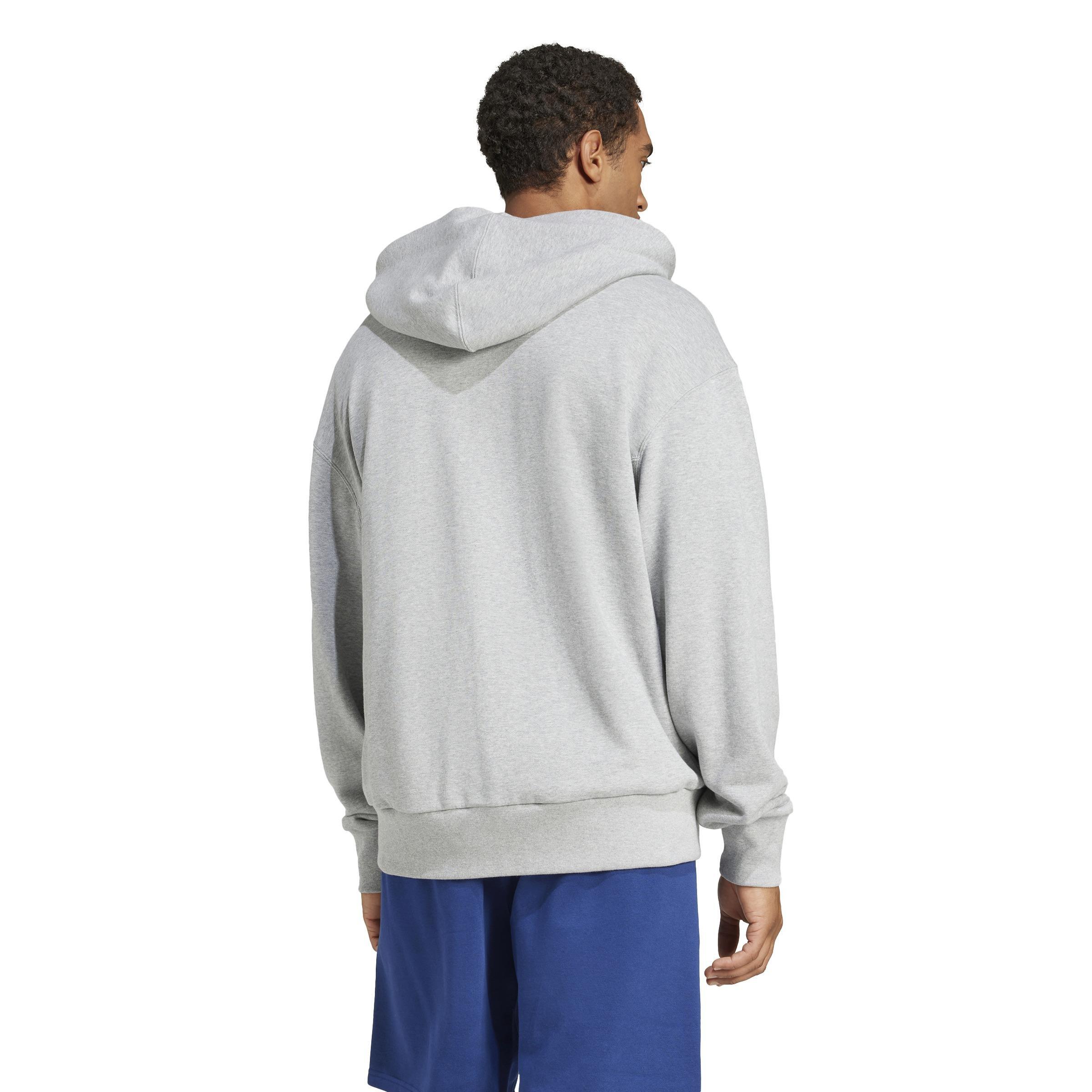 ALL SZN French Terry Full-Zip Hoodie, Grey, , large image number 1