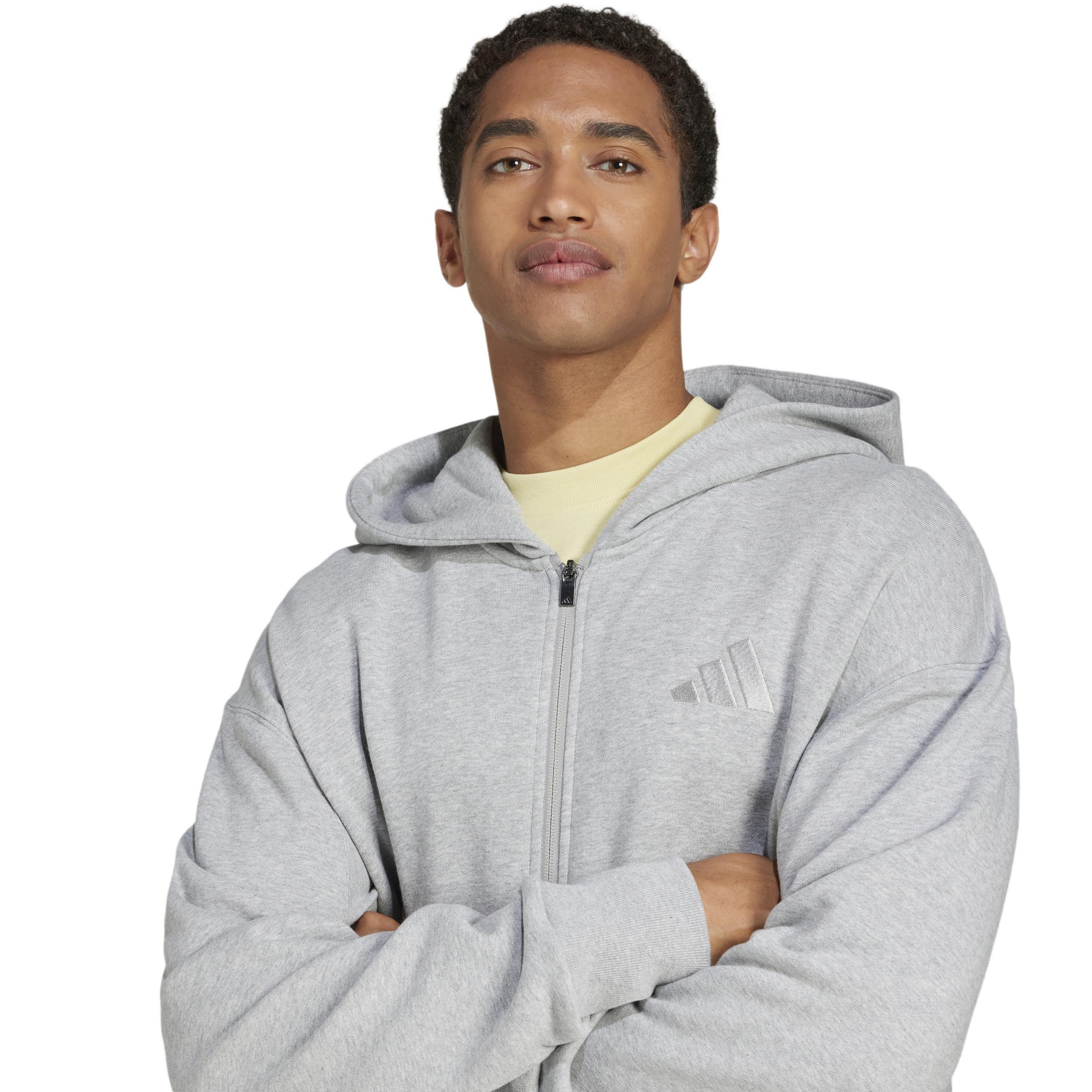 ALL SZN French Terry Full-Zip Hoodie, Grey, , large image number 2