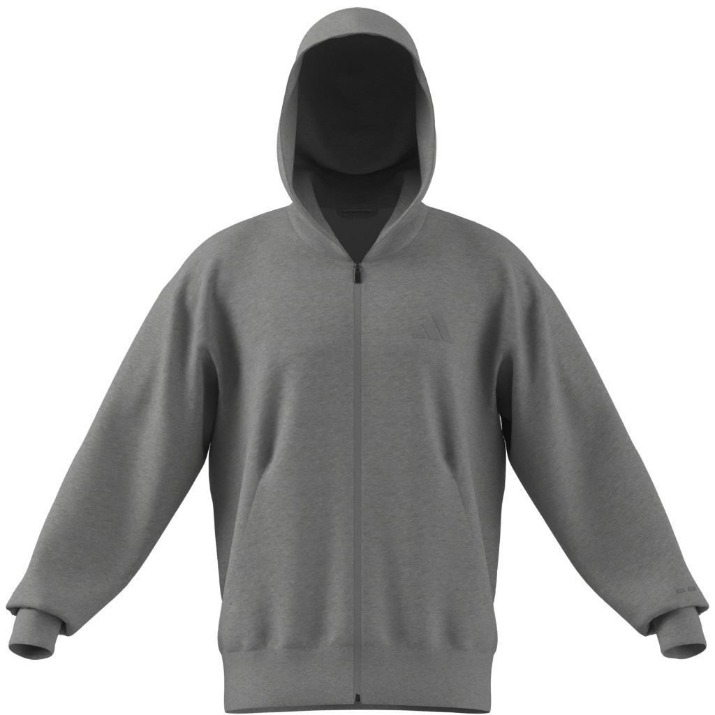 ALL SZN French Terry Full-Zip Hoodie, Grey, , large image number 11