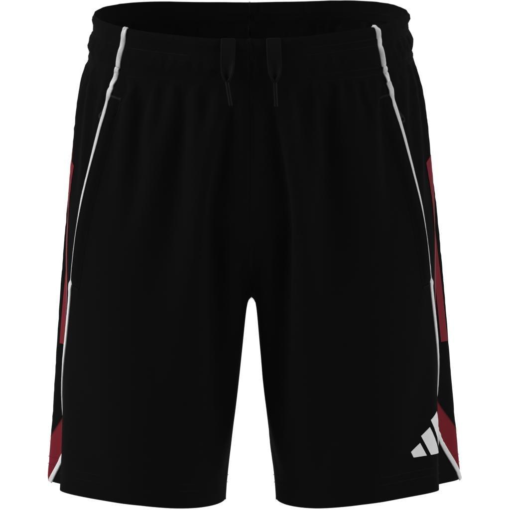 Unisex Kids Tiro 25 Competition Training Shorts, Black, A701_ONE, large image number 5