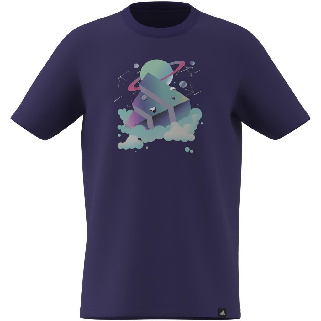 Unisex Kids All Day I Dream About Graphic T-Shirt, Purple, , large image number 5