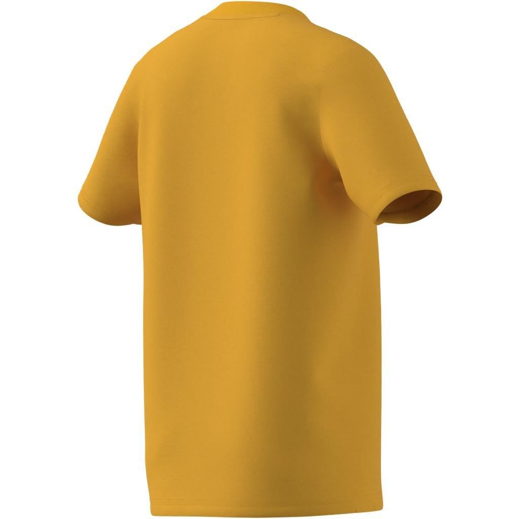 Unisex Kids Fun Graphic T-Shirt, Yellow, , large image number 9