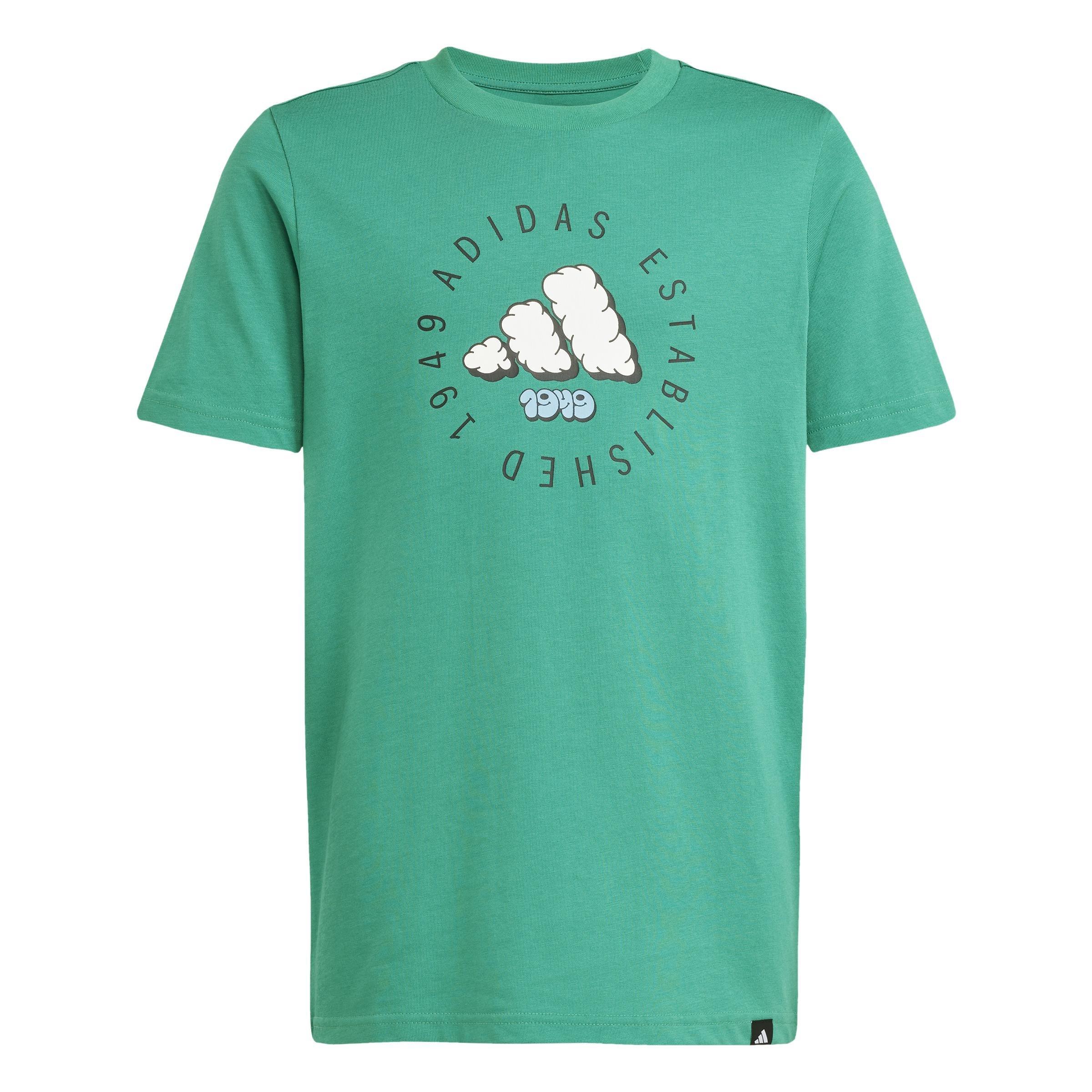 Unisex Fun Graphic T-Shirt, Green, A701_ONE, large image number 0