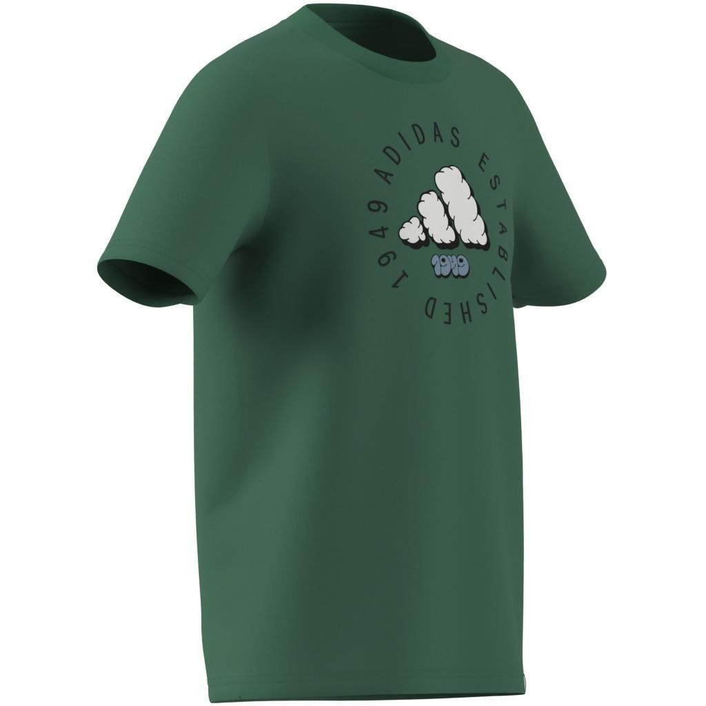 Unisex Fun Graphic T-Shirt, Green, A701_ONE, large image number 11