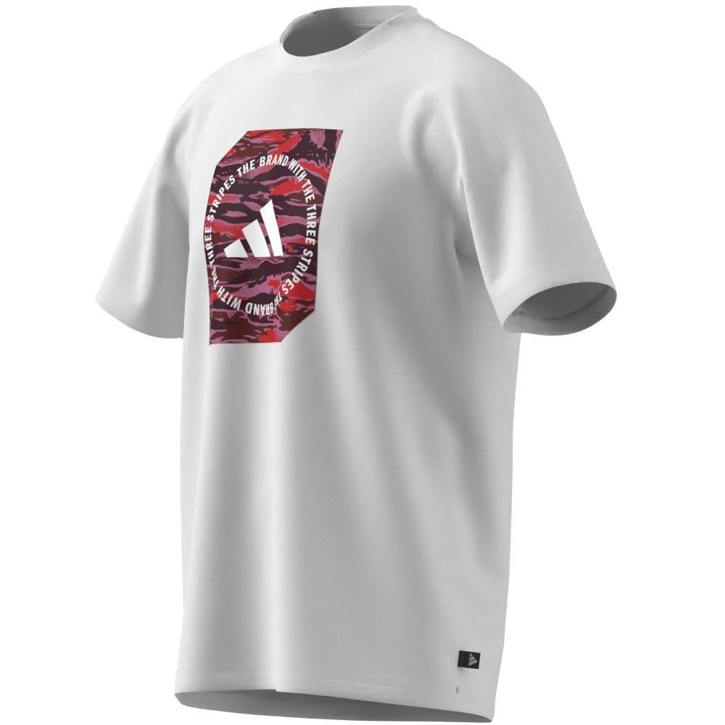 Camo Shape Graphic T-Shirt, White, A701_ONE, large image number 11