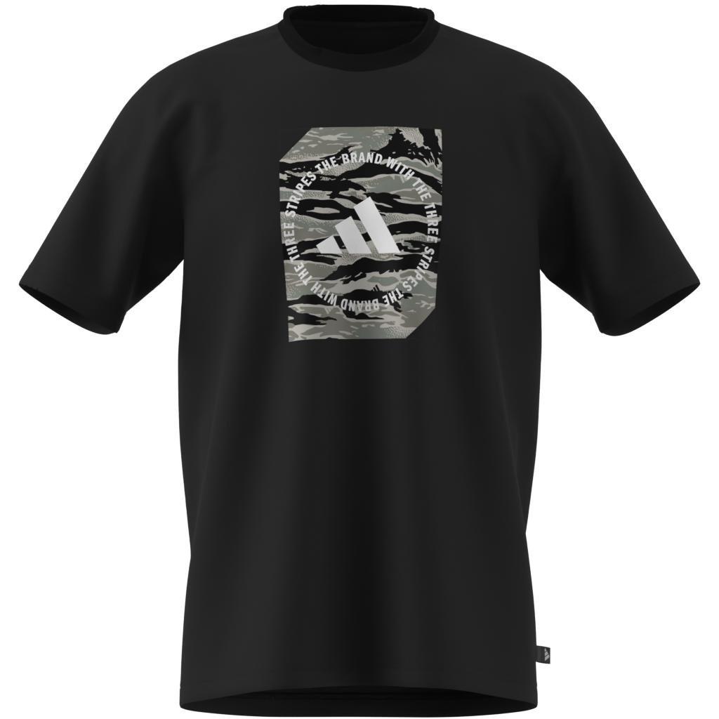 Camo Shape Graphic T-Shirt, Black, A701_ONE, large image number 4