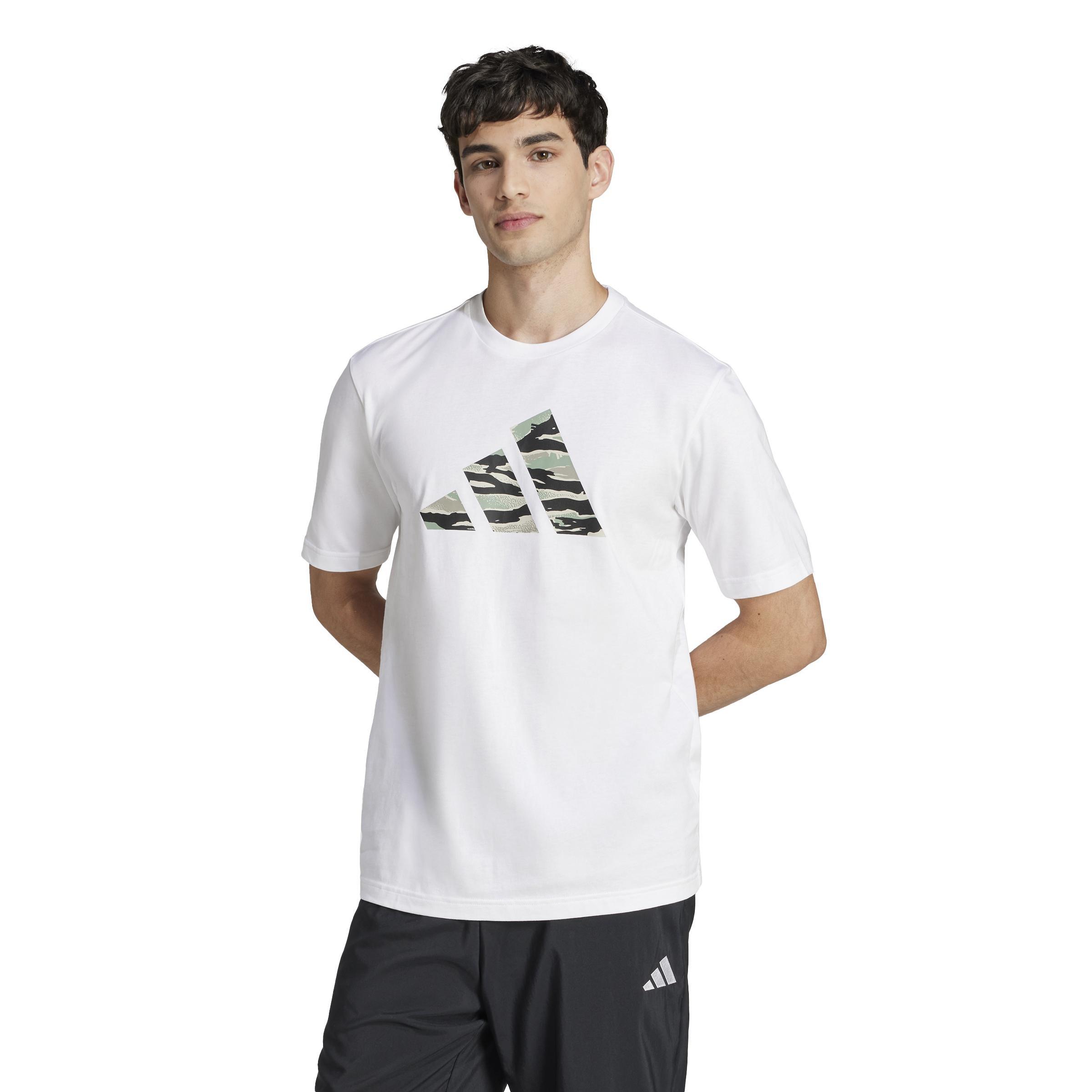 Codes Camo Graphic T-Shirt, White, A701_ONE, large image number 4