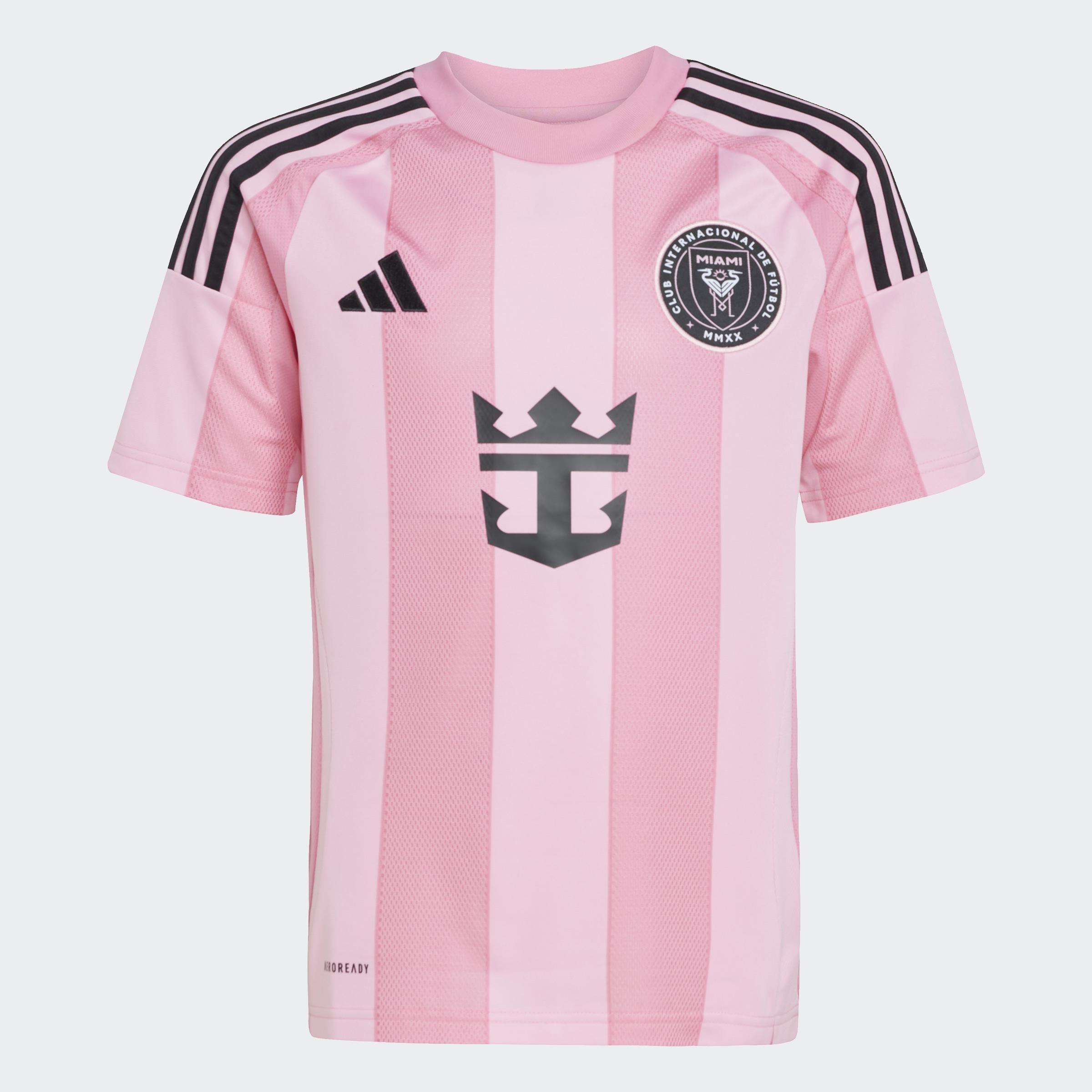 Kids Unisex Inter Miami CF 25/26 Messi Home Jersey, Pink, A701_ONE, large image number 0