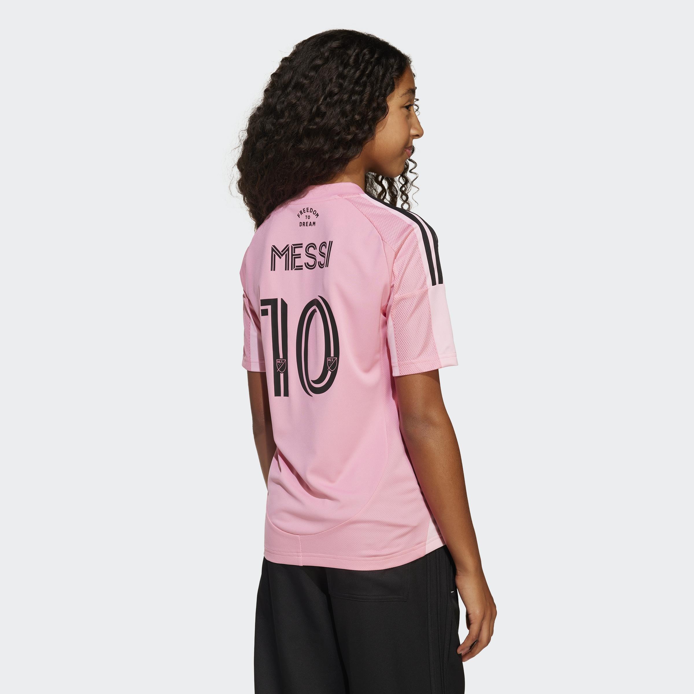 Kids Unisex Inter Miami CF 25/26 Messi Home Jersey, Pink, A701_ONE, large image number 1