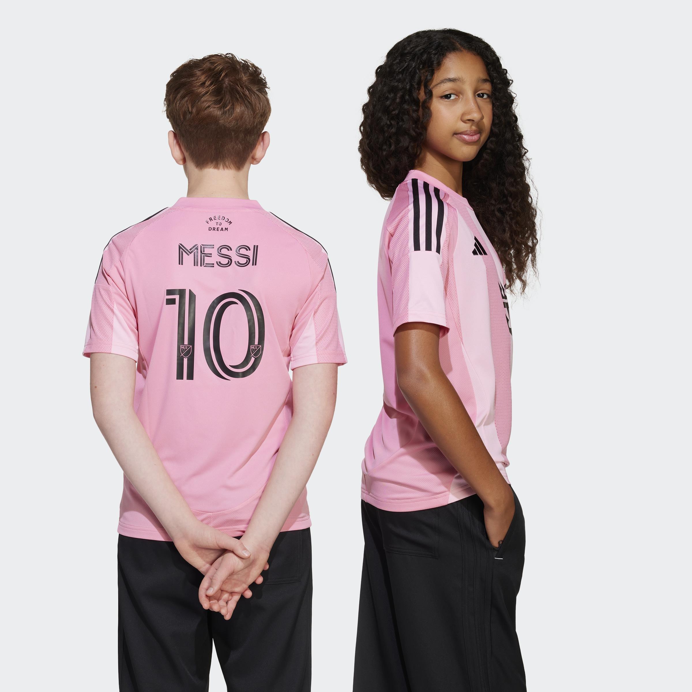 Kids Unisex Inter Miami CF 25/26 Messi Home Jersey, Pink, A701_ONE, large image number 2