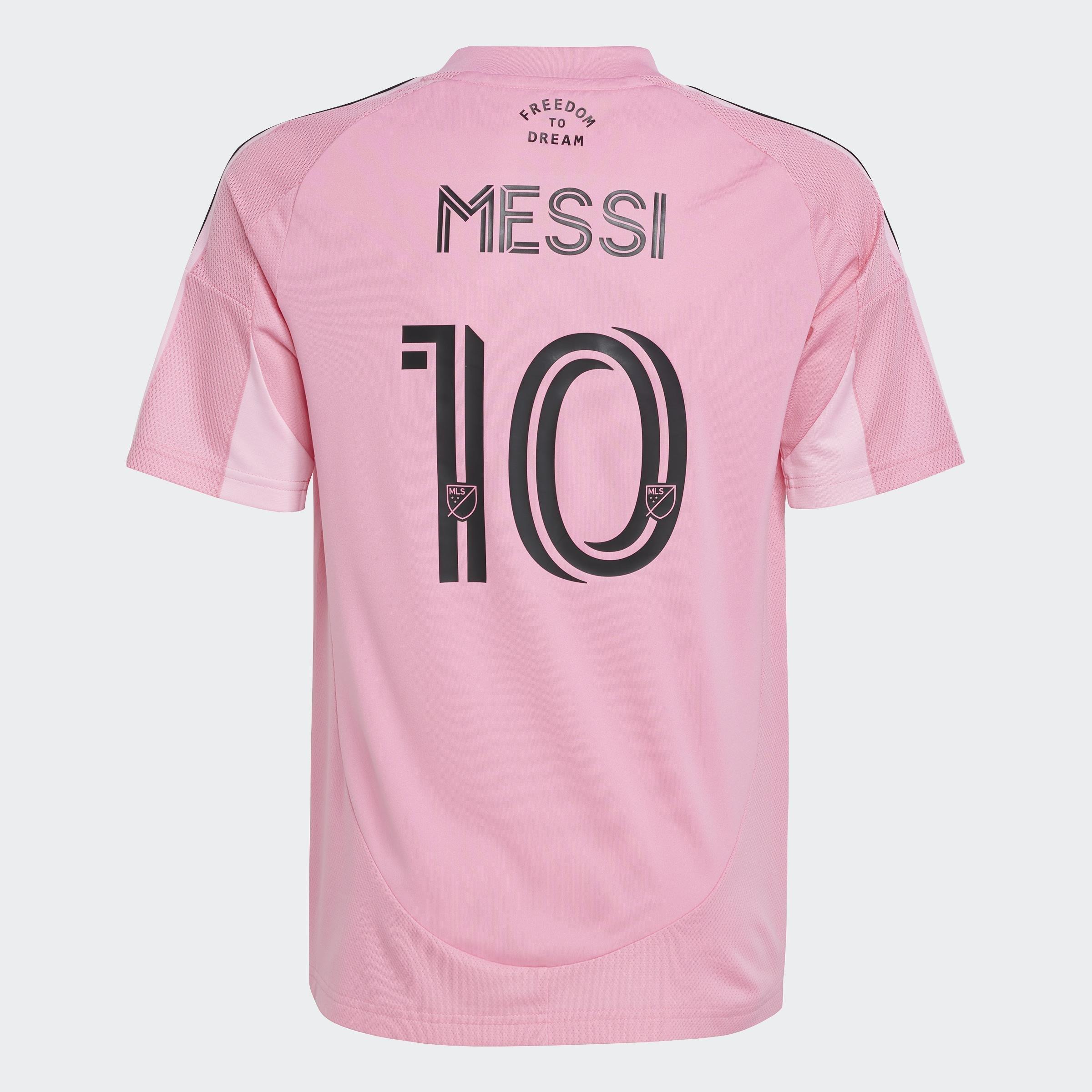 Kids Unisex Inter Miami CF 25/26 Messi Home Jersey, Pink, A701_ONE, large image number 3
