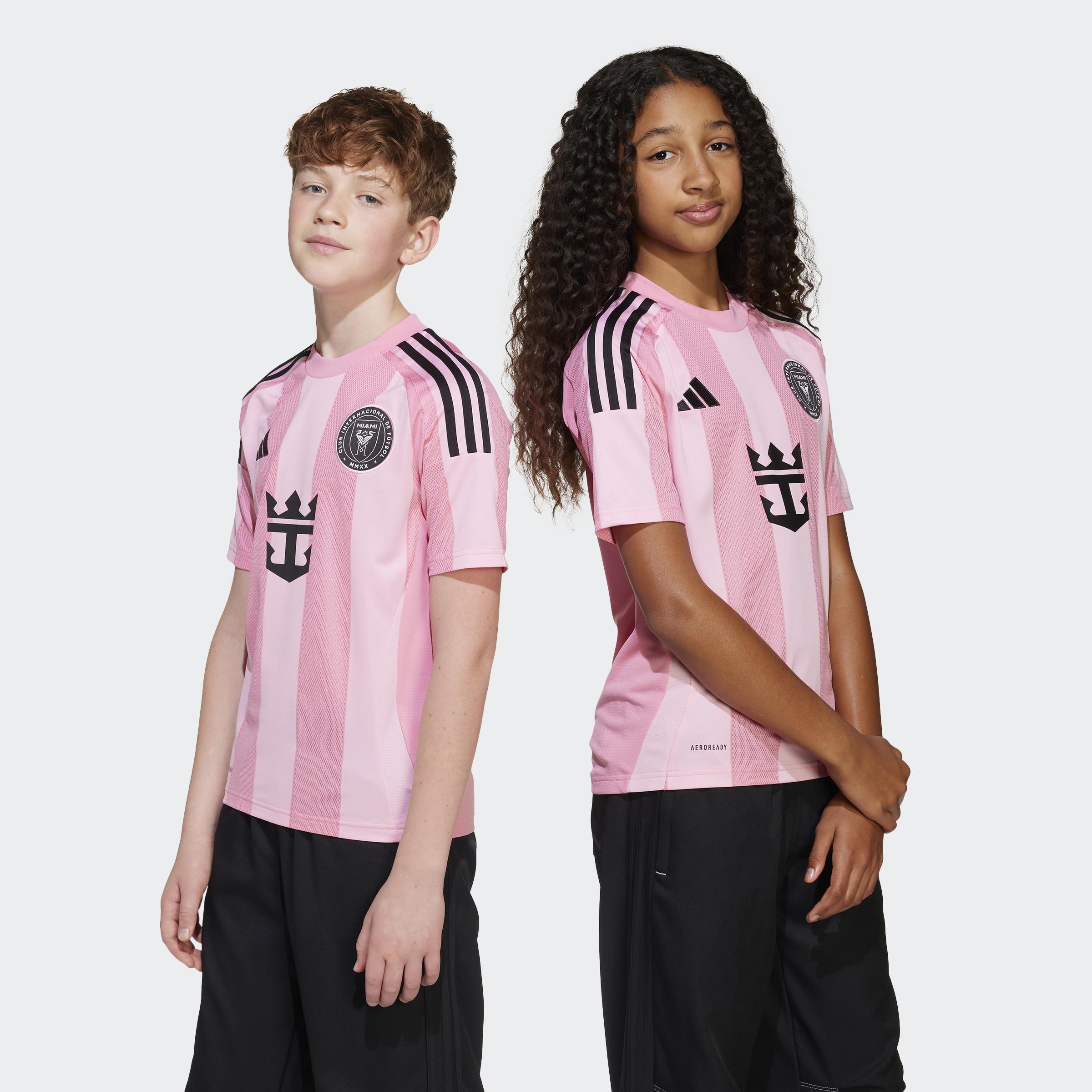 Kids Unisex Inter Miami CF 25/26 Messi Home Jersey, Pink, A701_ONE, large image number 8