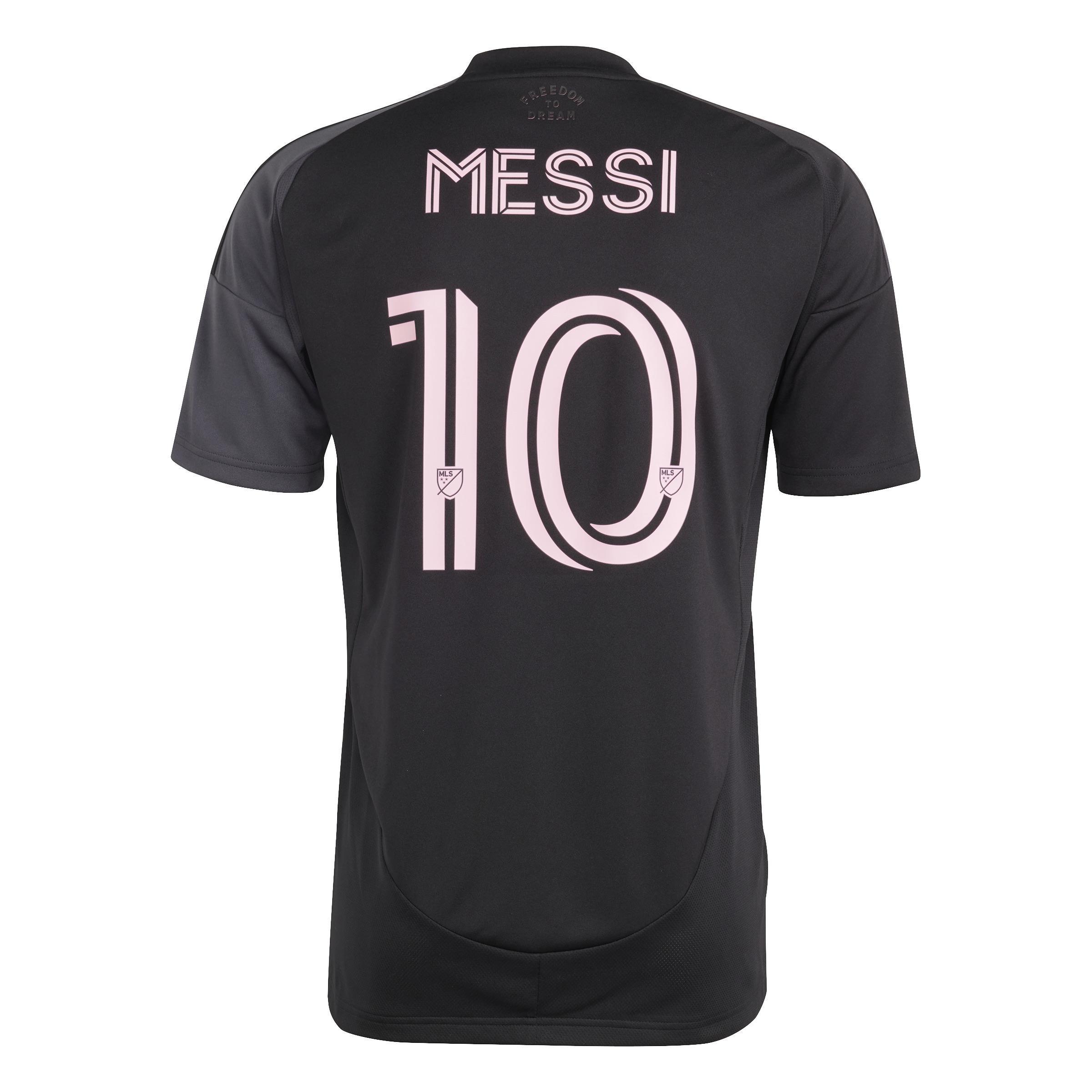 Inter Miami CF 25/26 Messi Away Jersey, Black, A701_ONE, large image number 2