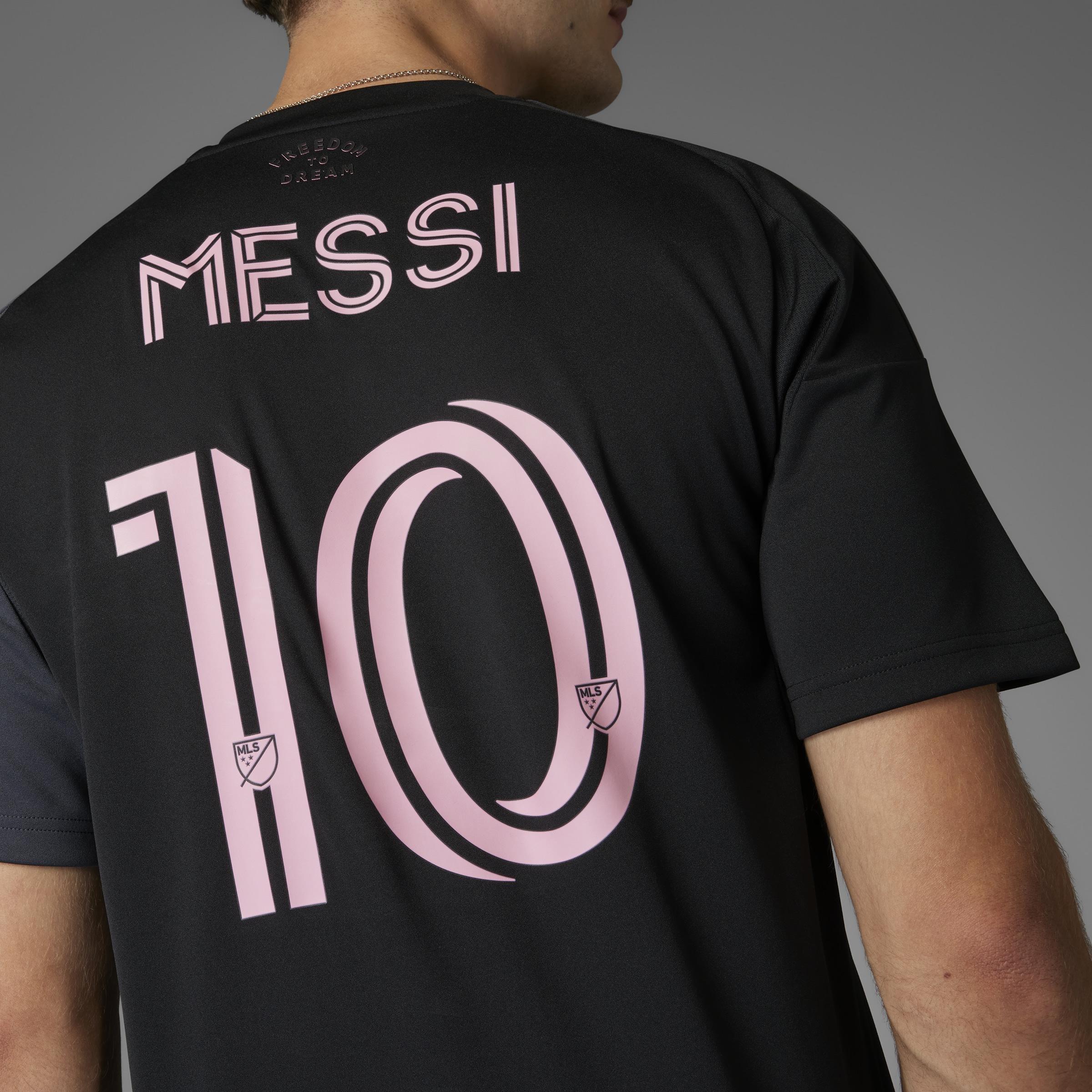 Inter Miami CF 25/26 Messi Away Jersey, Black, , large image number 7