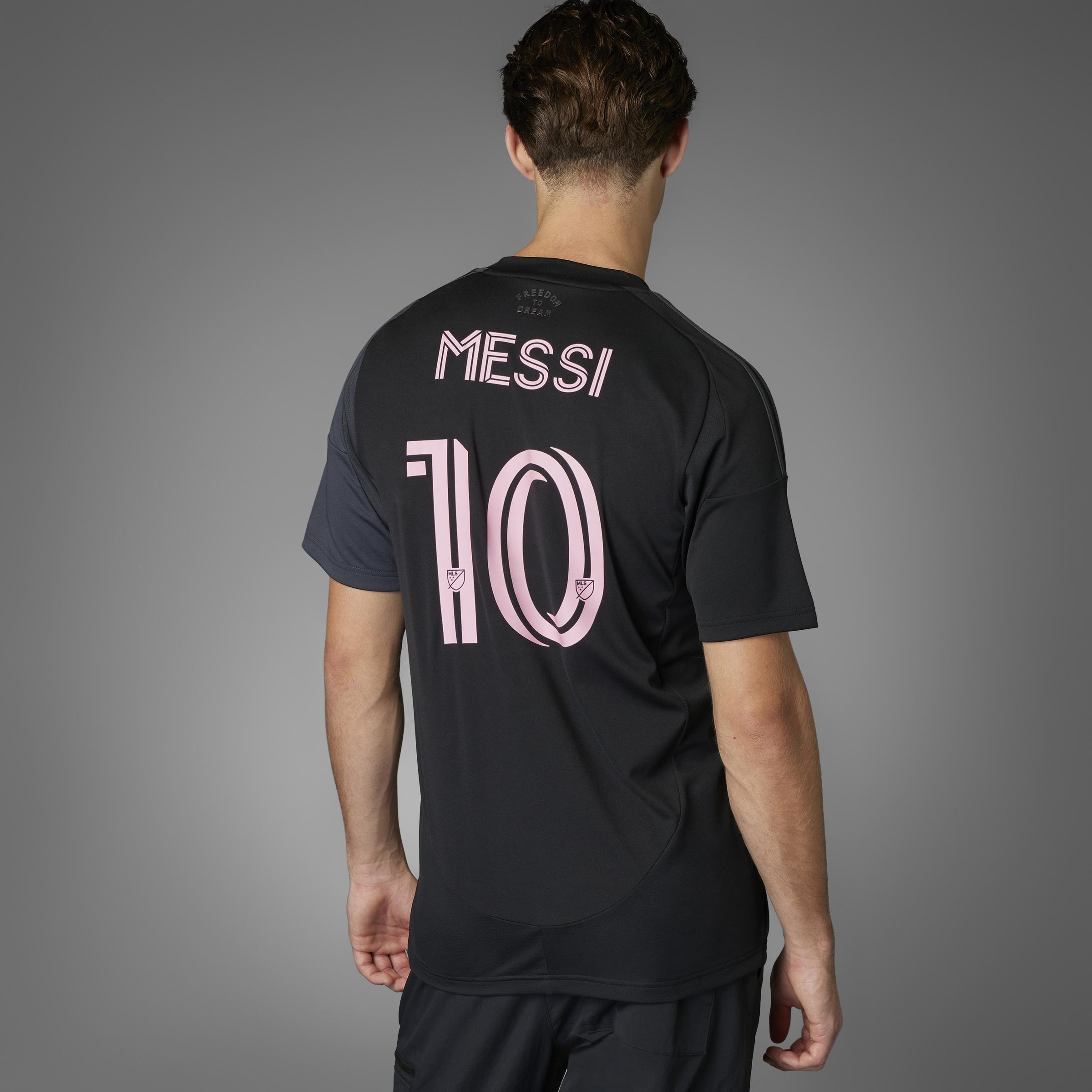 Inter Miami CF 25/26 Messi Away Jersey, Black, A701_ONE, large image number 13