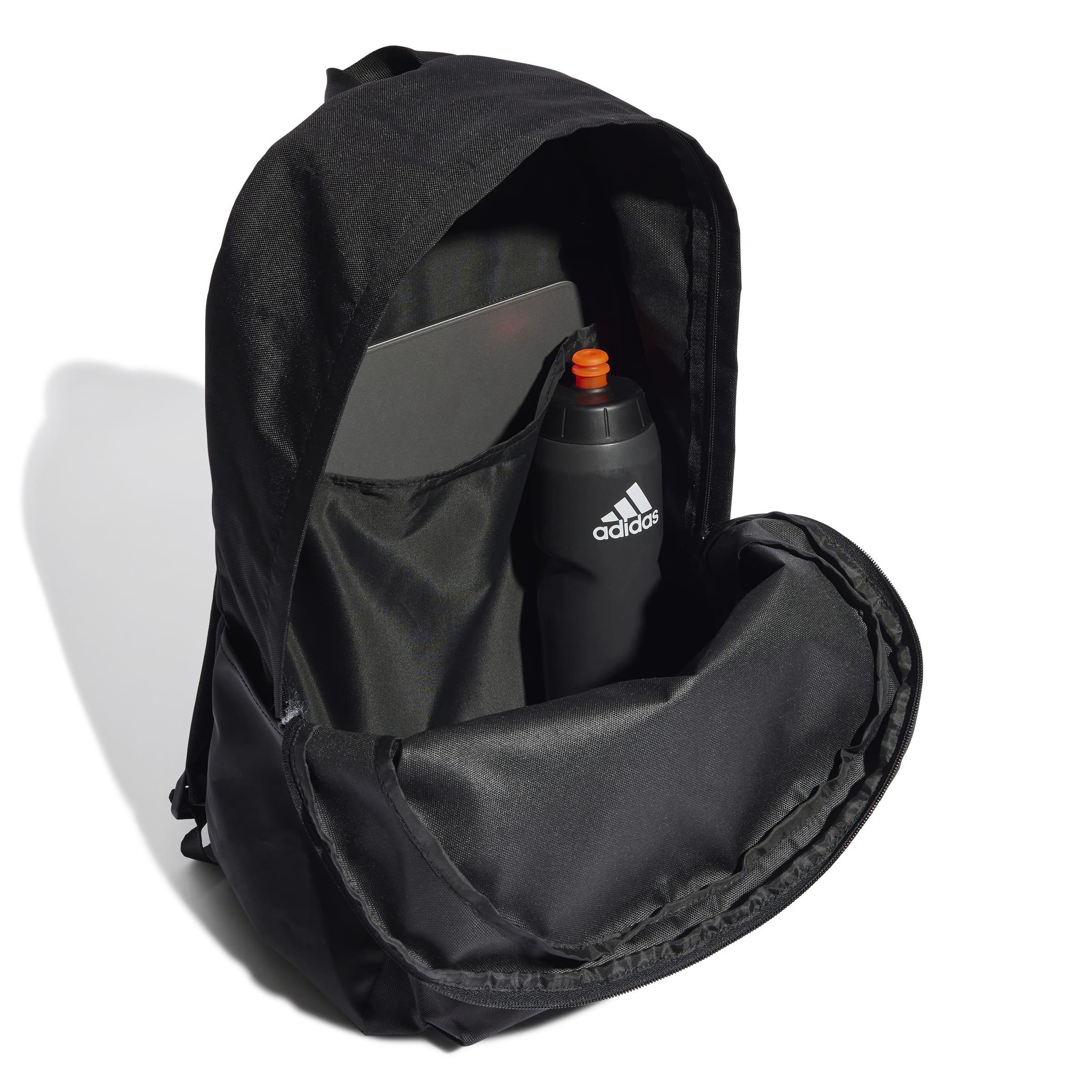 Unisex Classic 3 Bar Logo Backpack, Black, A701_ONE, large image number 2