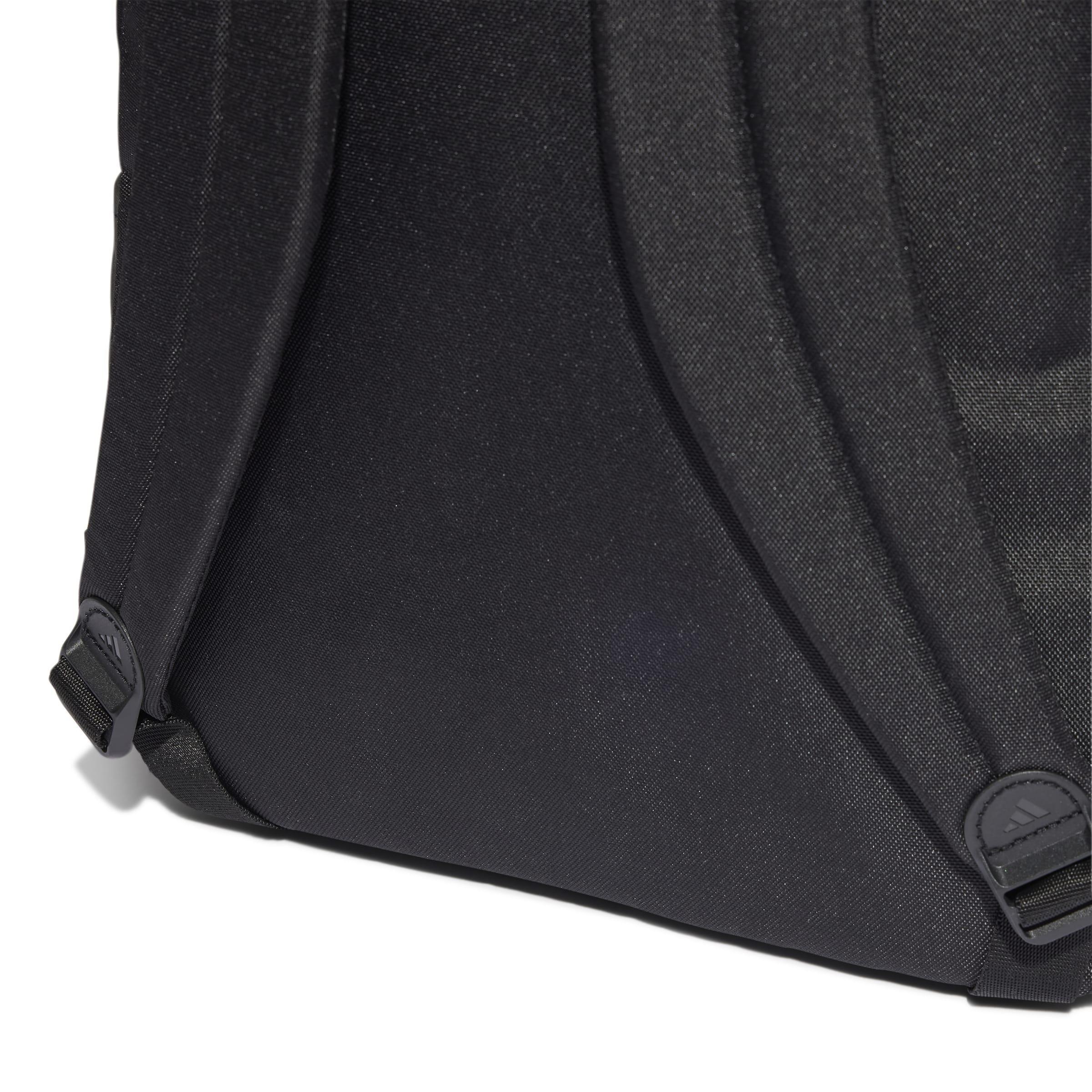 Unisex Classic 3 Bar Logo Backpack, Black, A701_ONE, large image number 5