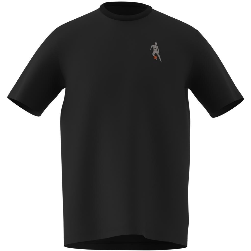 Hoops for All Graphic Tee, Black, A701_ONE, large image number 6