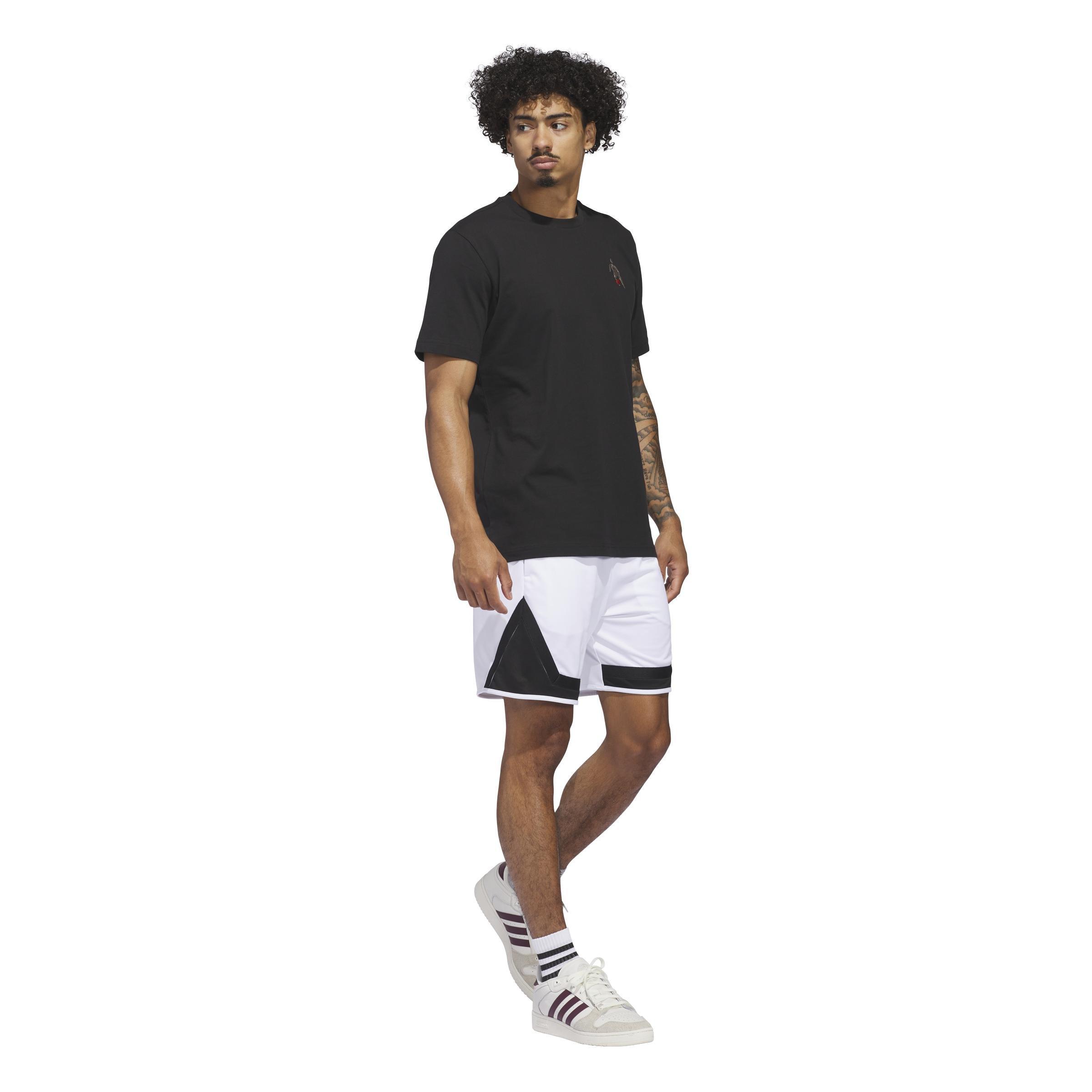 Hoops for All Graphic Tee, Black, A701_ONE, large image number 7