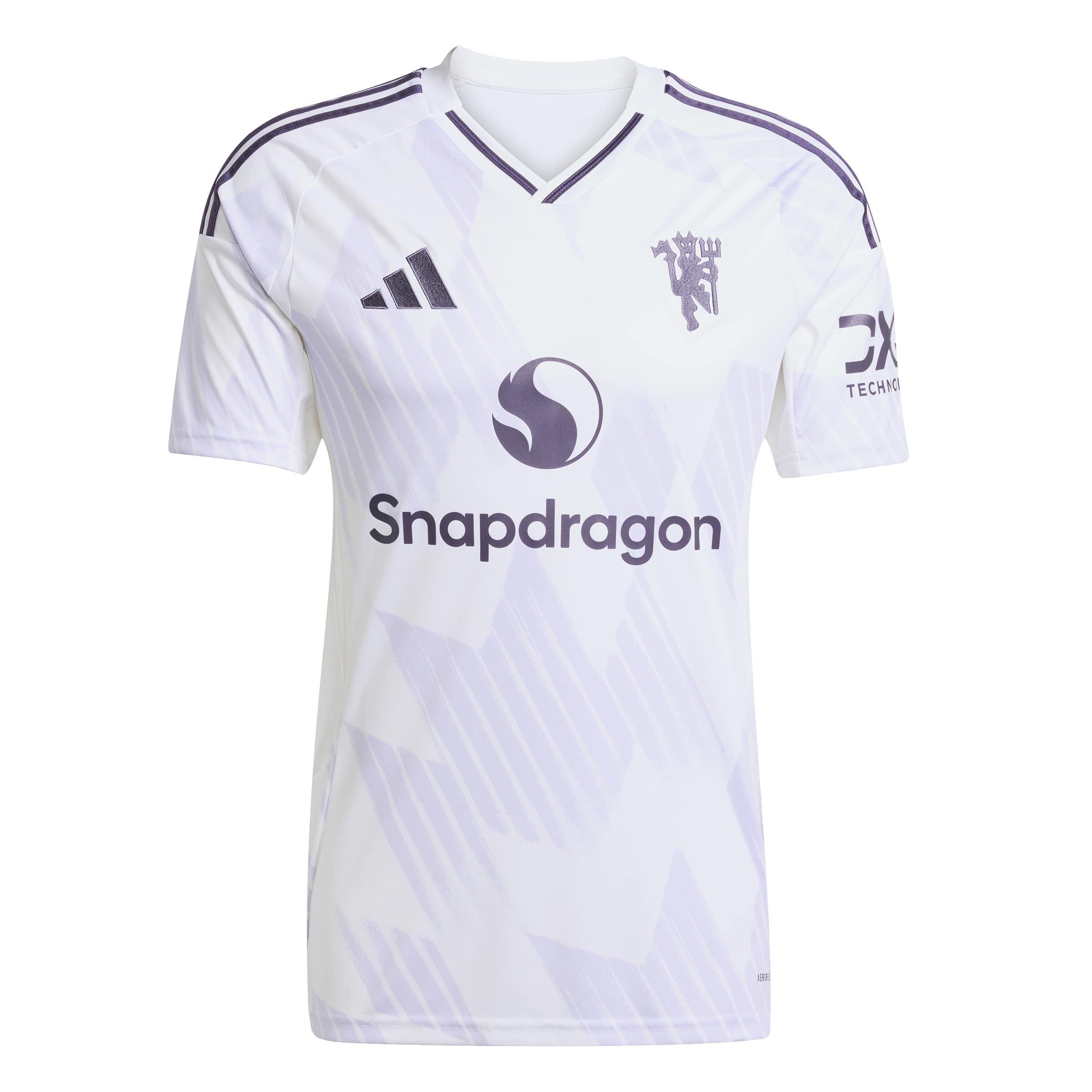 Manchester United 25/26 Away Jersey, White, A701_ONE, large image number 0