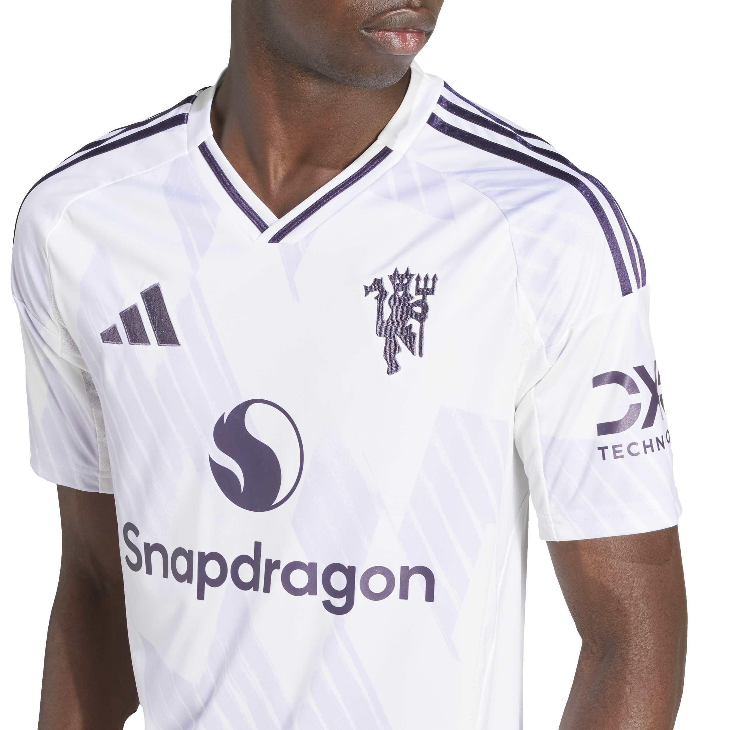Manchester United 25/26 Away Jersey, White, A701_ONE, large image number 4