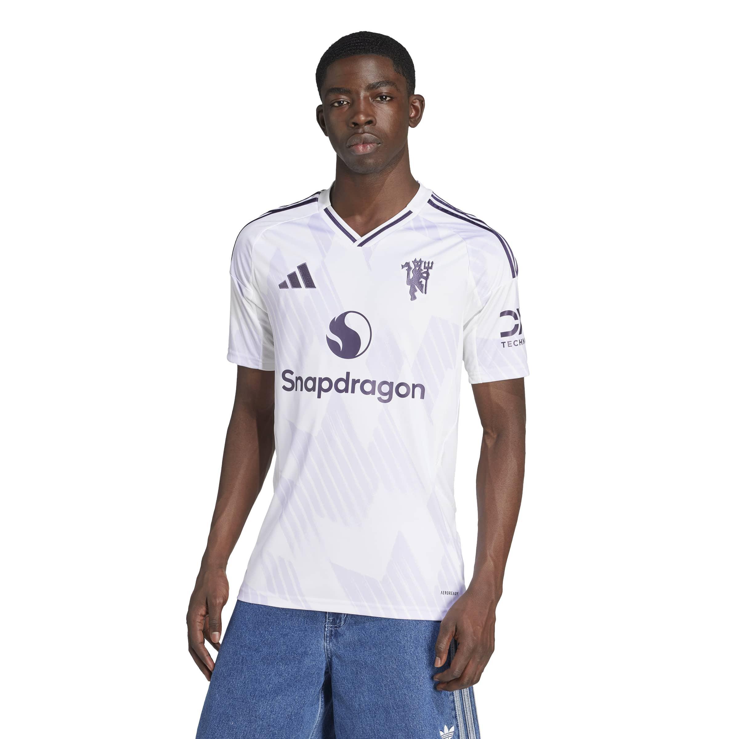 Manchester United 25/26 Away Jersey, White, A701_ONE, large image number 10