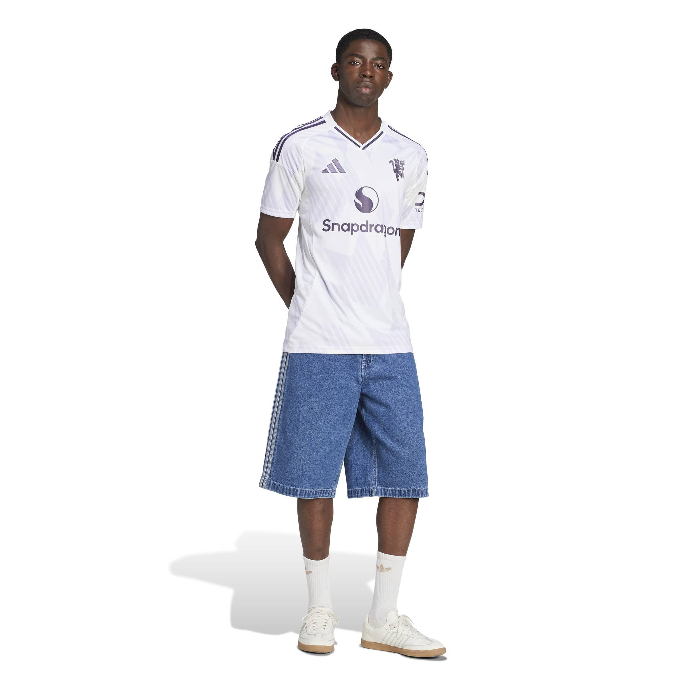 Manchester United 25/26 Away Jersey, White, A701_ONE, large image number 11