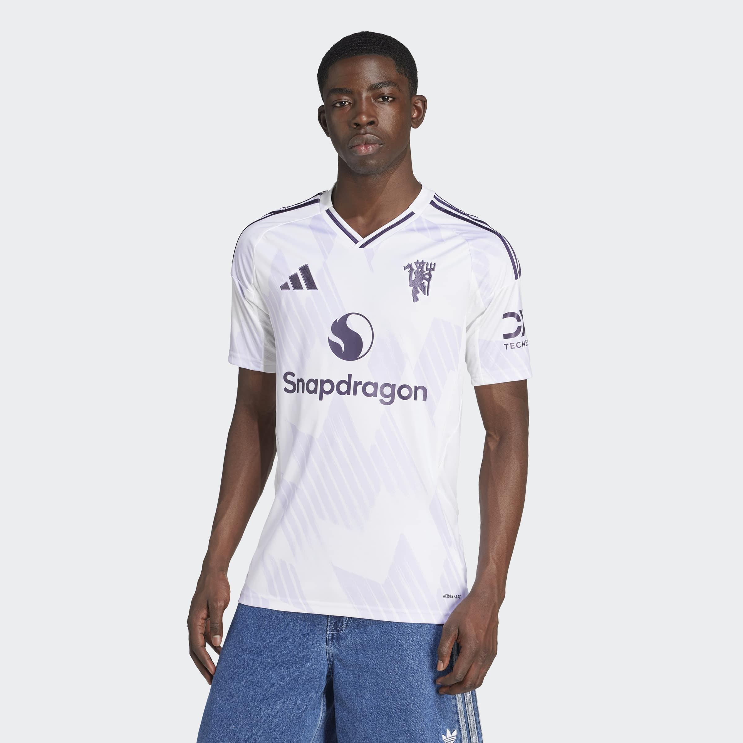 Manchester United 25/26 Away Jersey, White, A701_ONE, large image number 13
