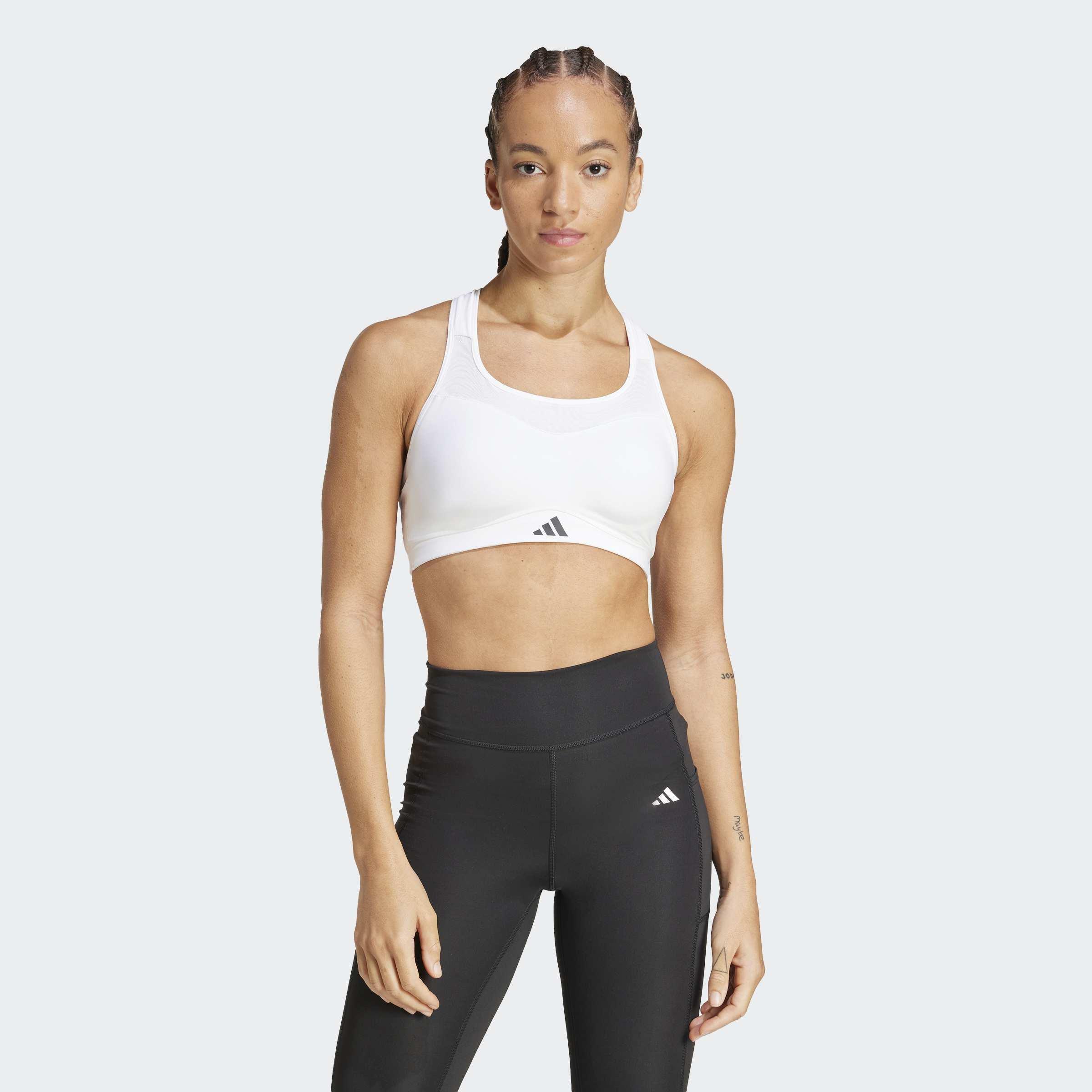 TLRD Impact Training High Support Bra, White, A701_ONE, large image number 6
