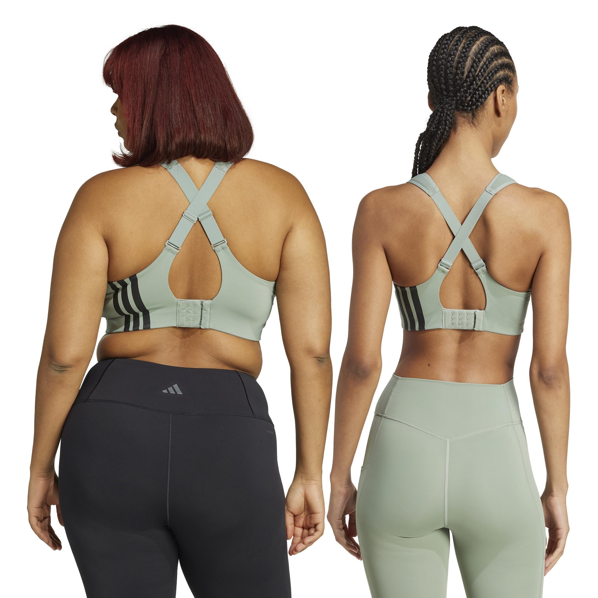 TLRD Impact Training High Support Bra, Green, A701_ONE, large image number 2