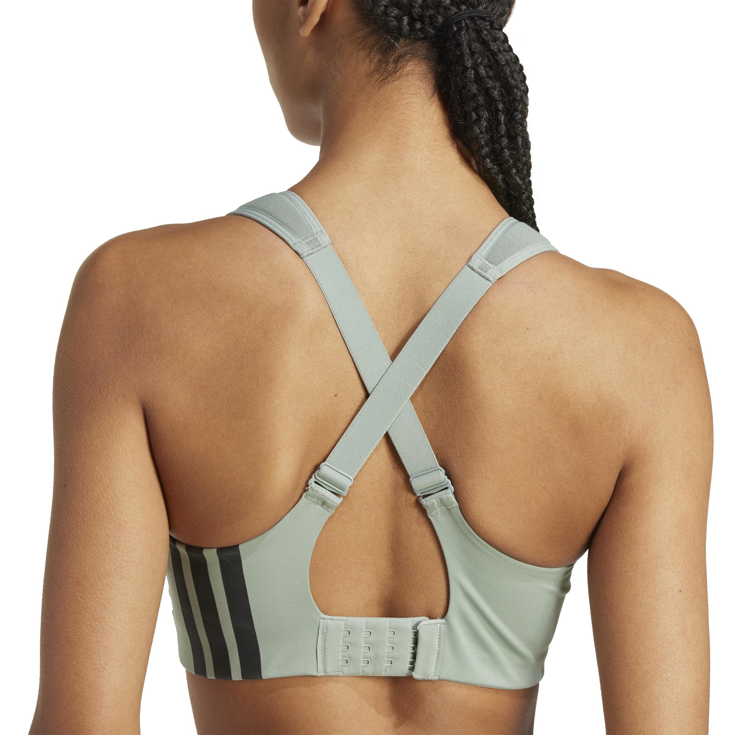 TLRD Impact Training High Support Bra, Green, A701_ONE, large image number 5