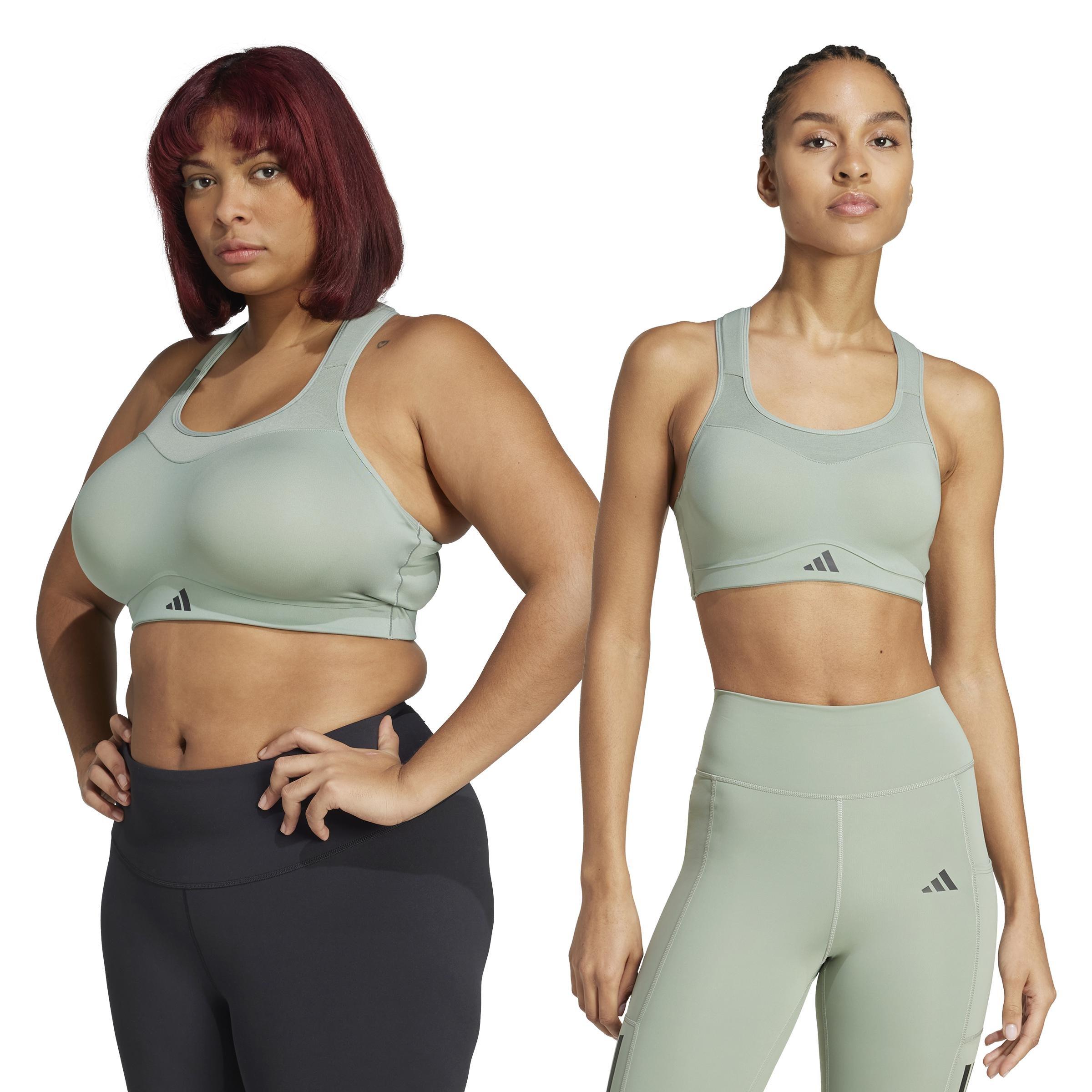 TLRD Impact Training High Support Bra, Green, A701_ONE, large image number 7